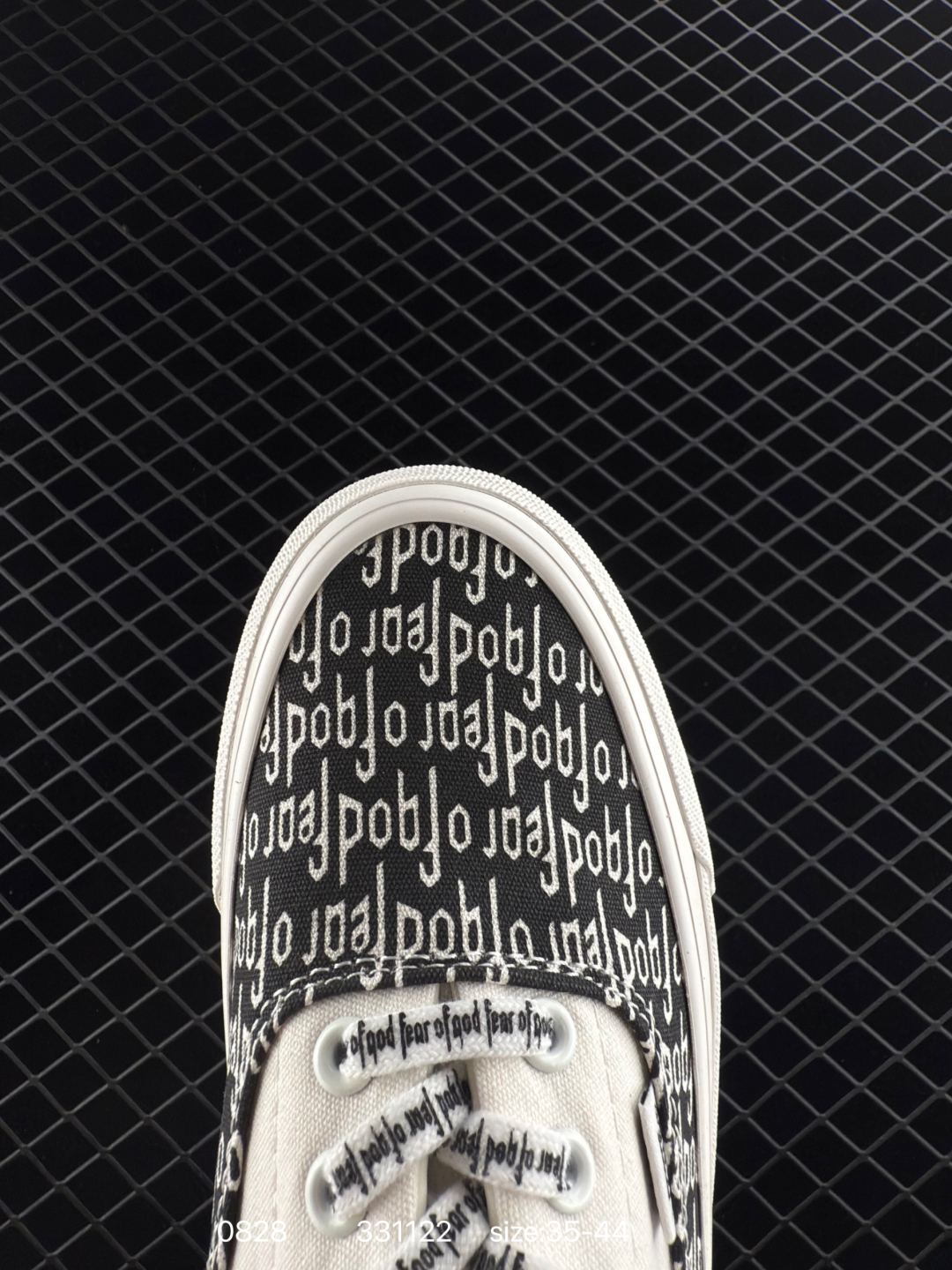 Fear of God x Vans Era 95 Reissue Platform Sneakers Black White