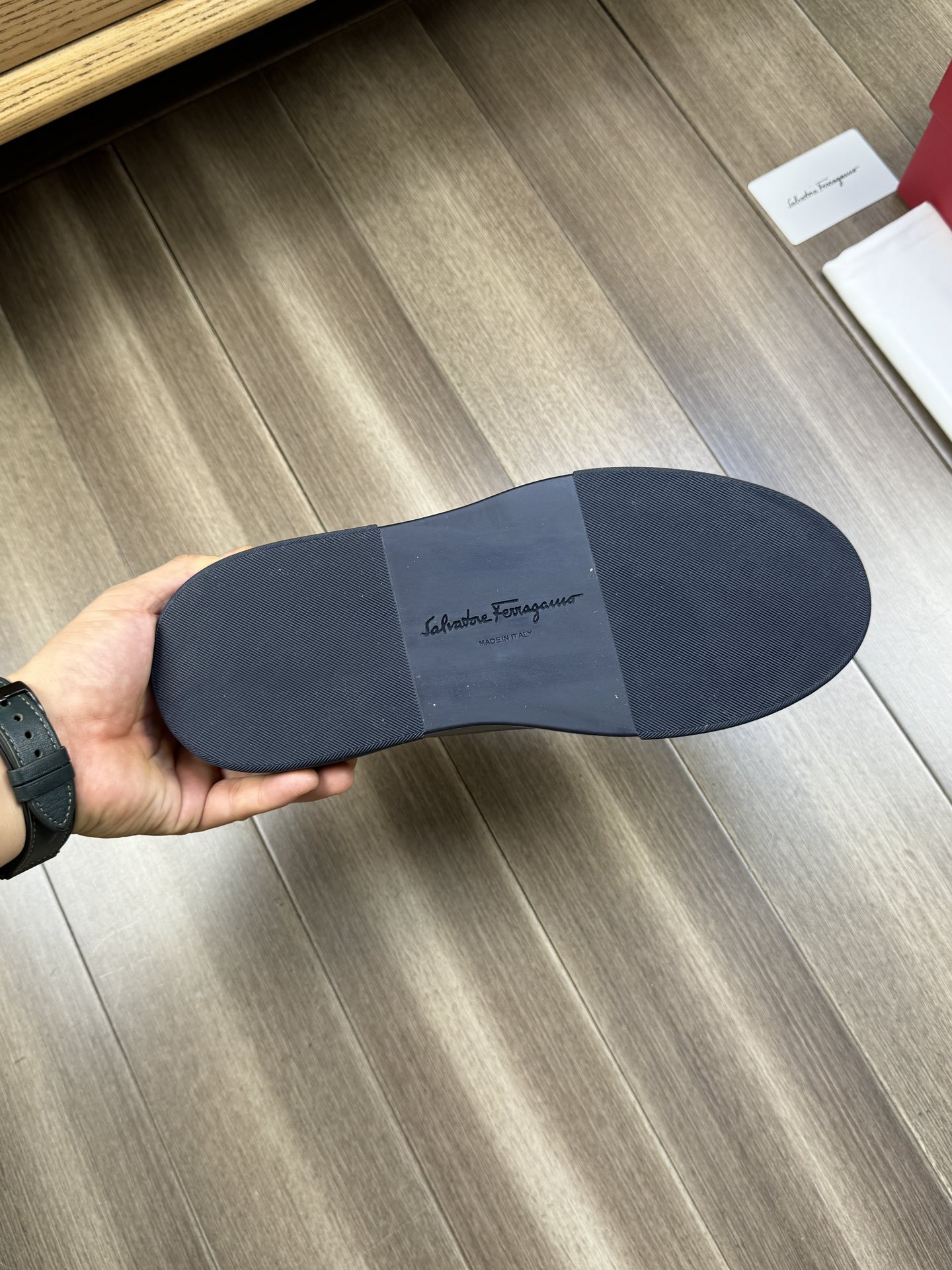 Ferragamo Gancini Canvas Sneakers Grey