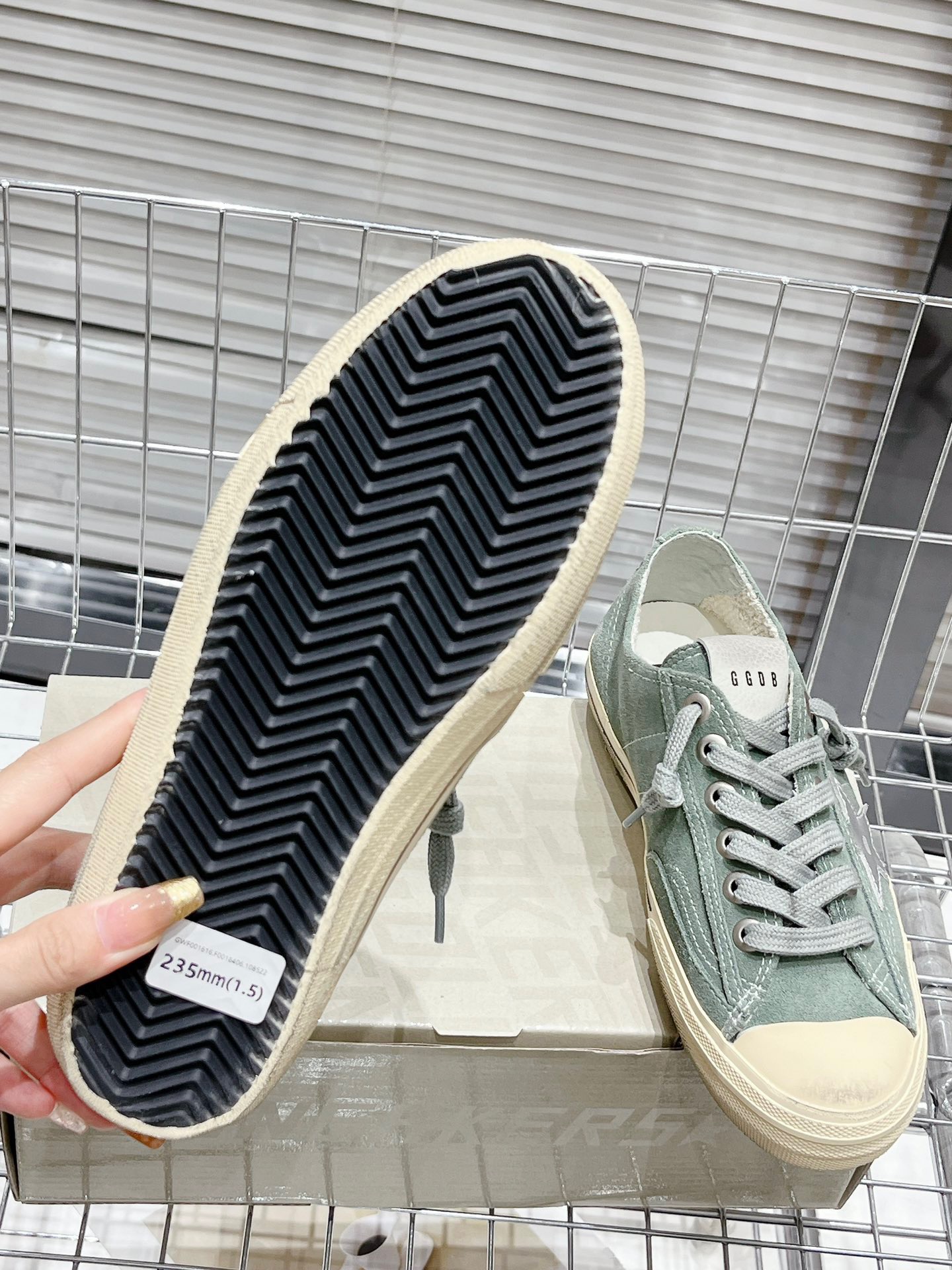 Golden Goose V-Star2 Sneakers Dirty Blue