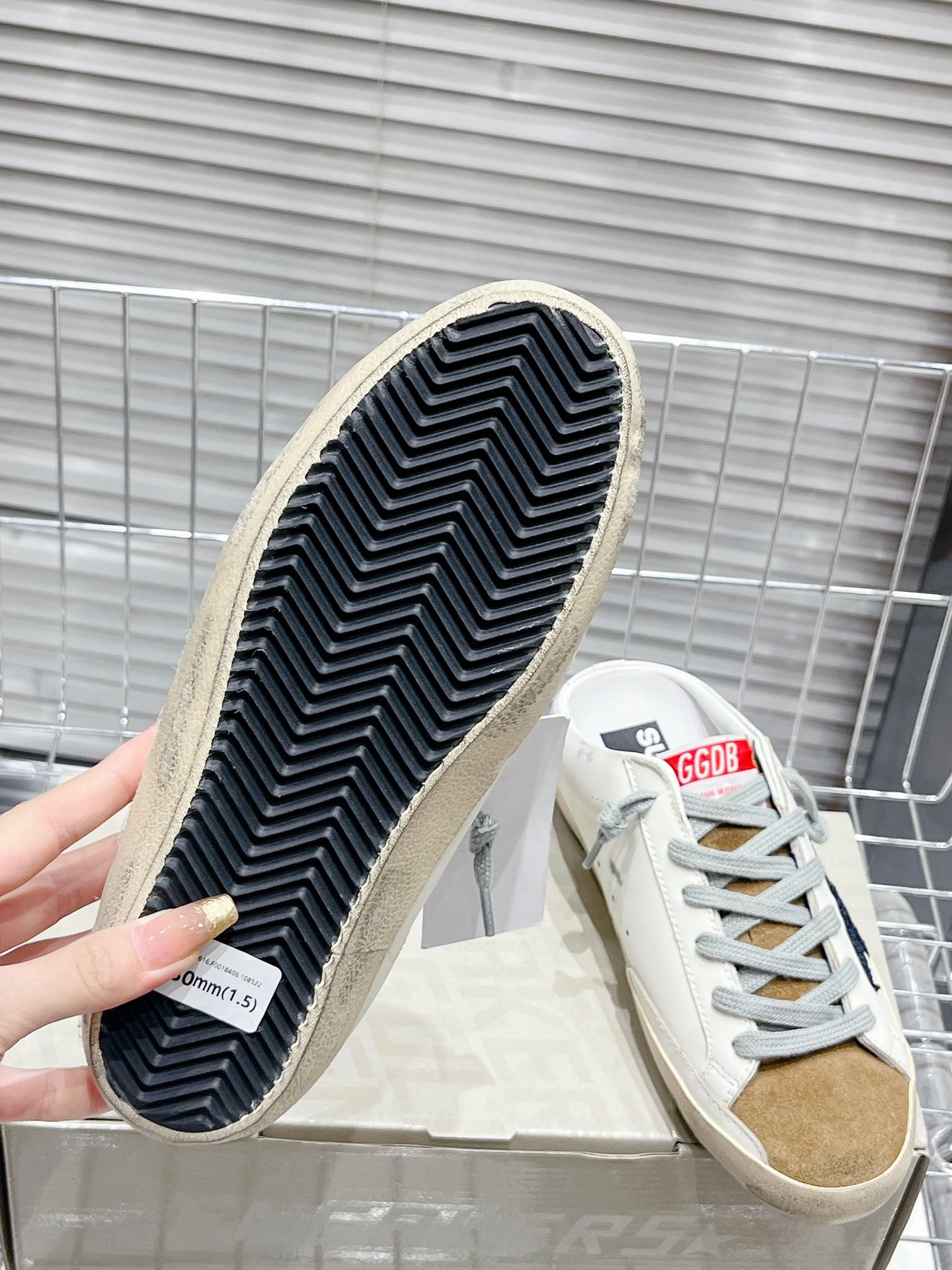 Golden Goose Superstar Sabot Sneakers White