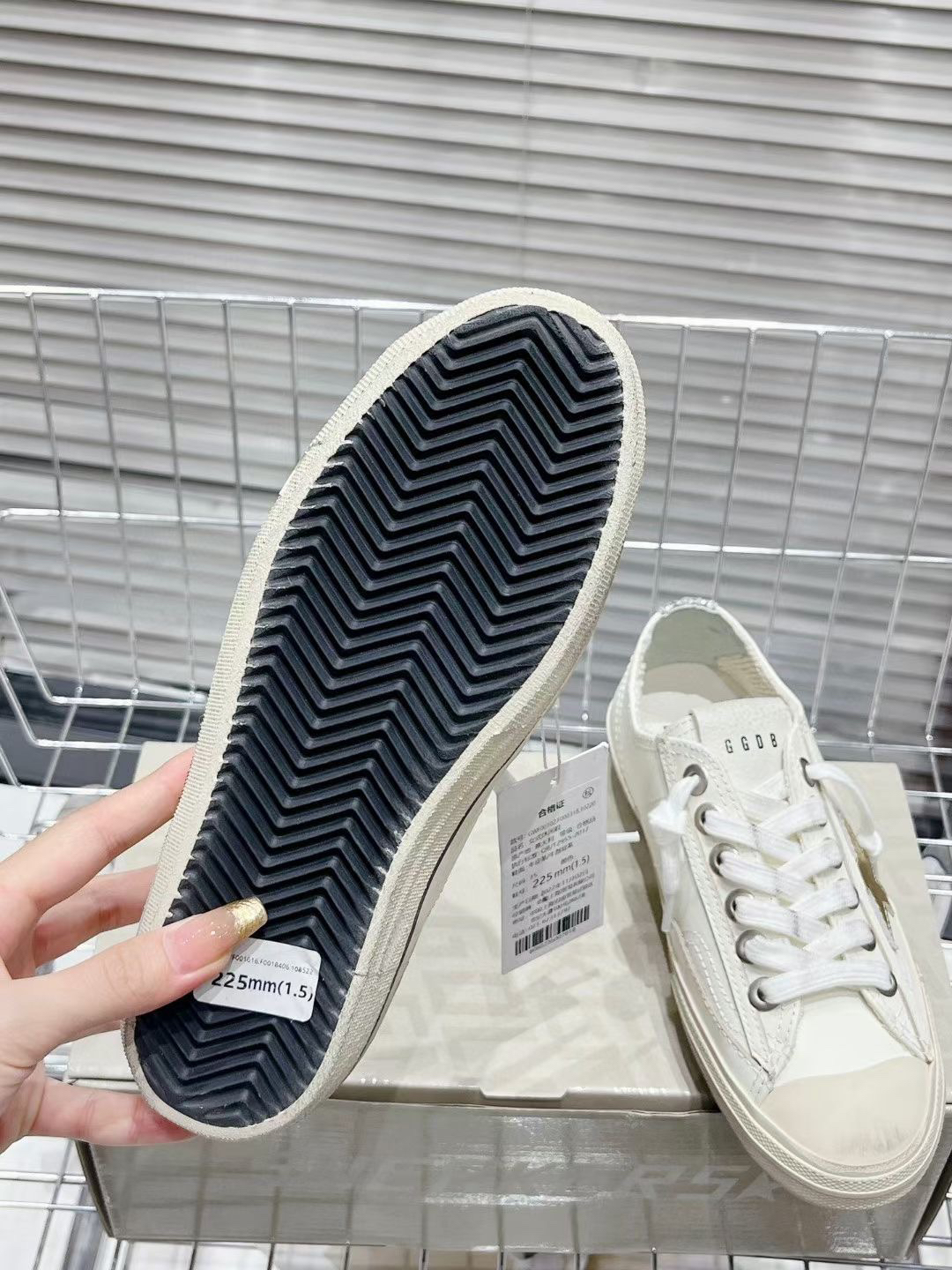 Golden Goose VSTAR2 Sneakers White/Gold