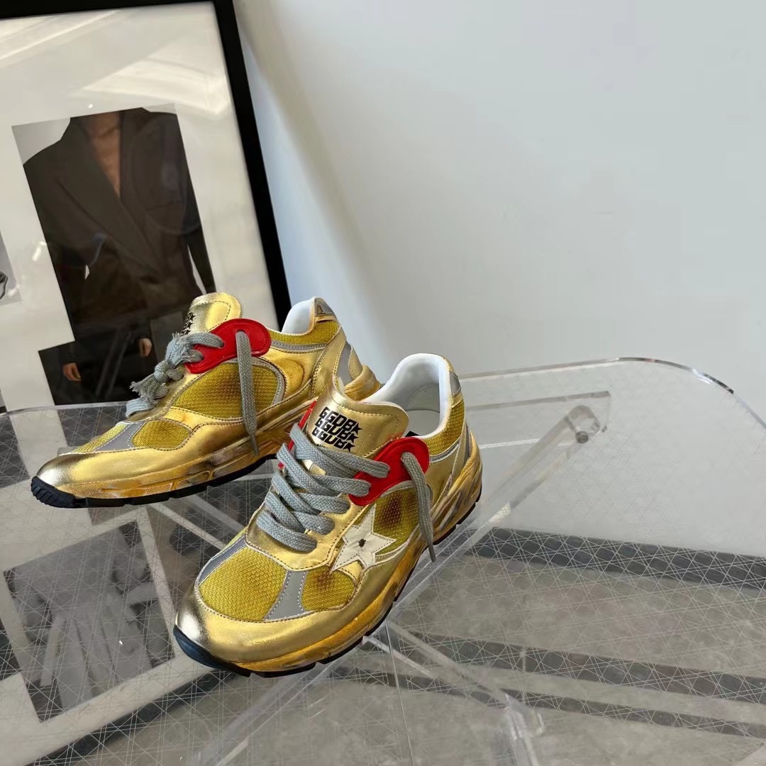 Golden Goose Ball Star Sneaker Gold