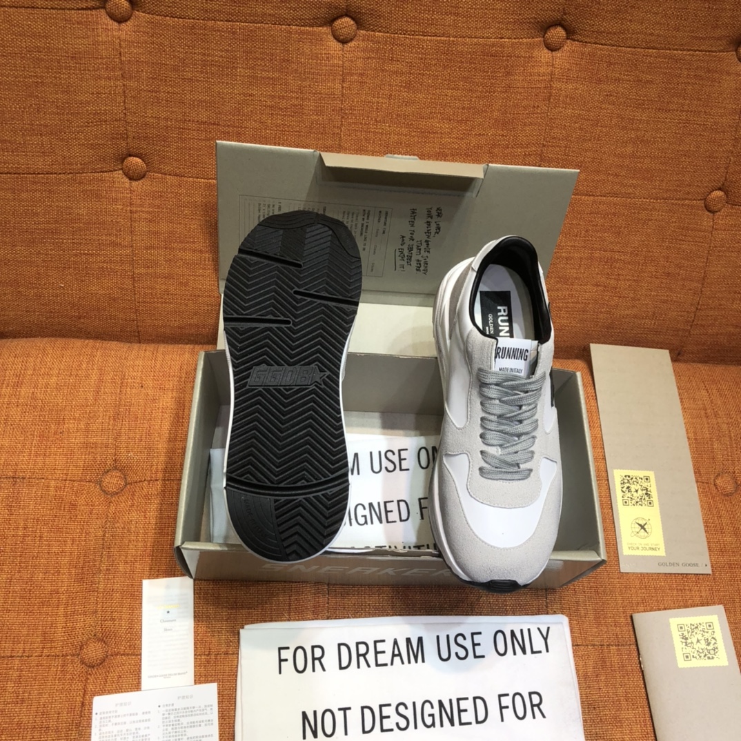 Golden Goose Running Sneakers White/Grey