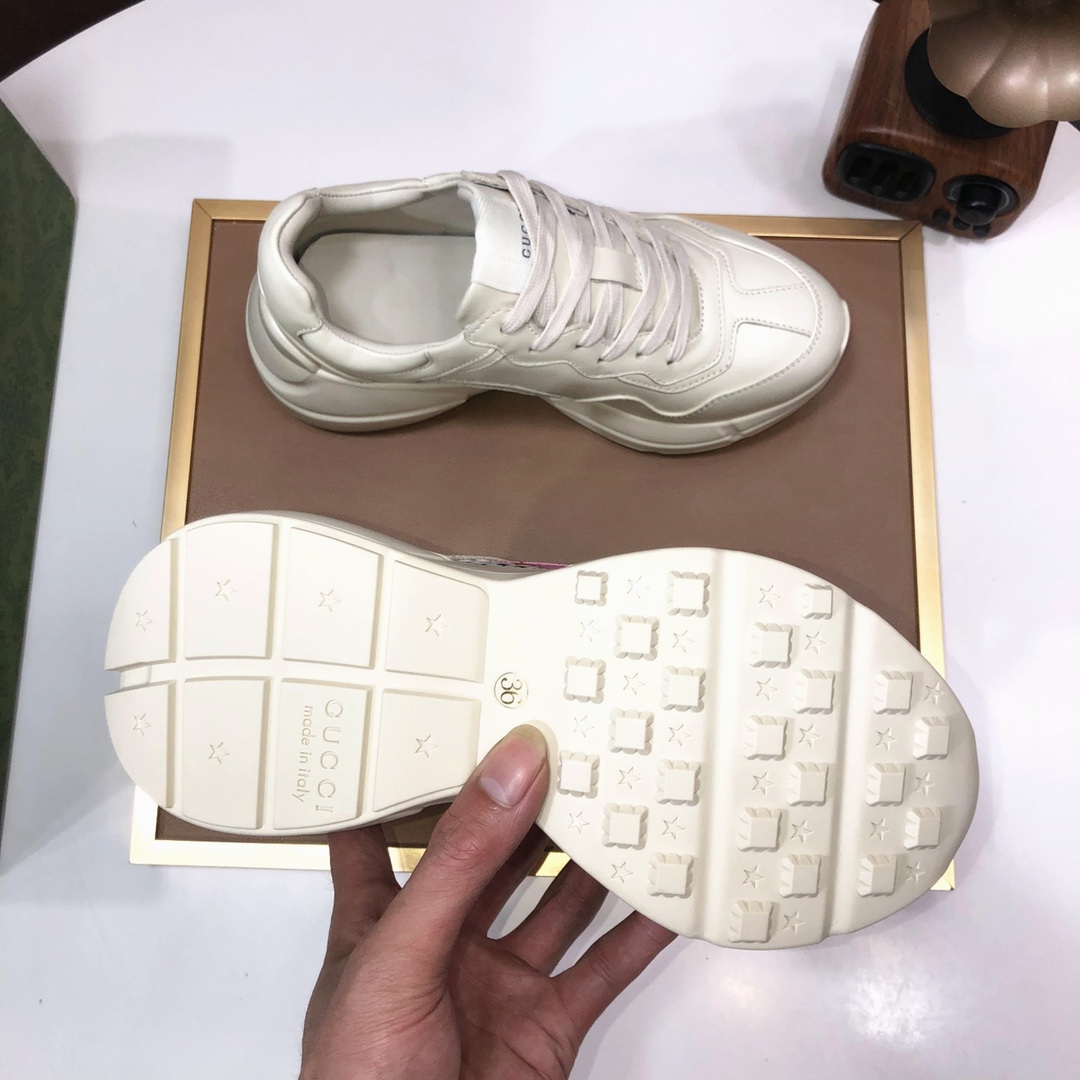 Gucci Rhyton Cherry Sneaker Cream