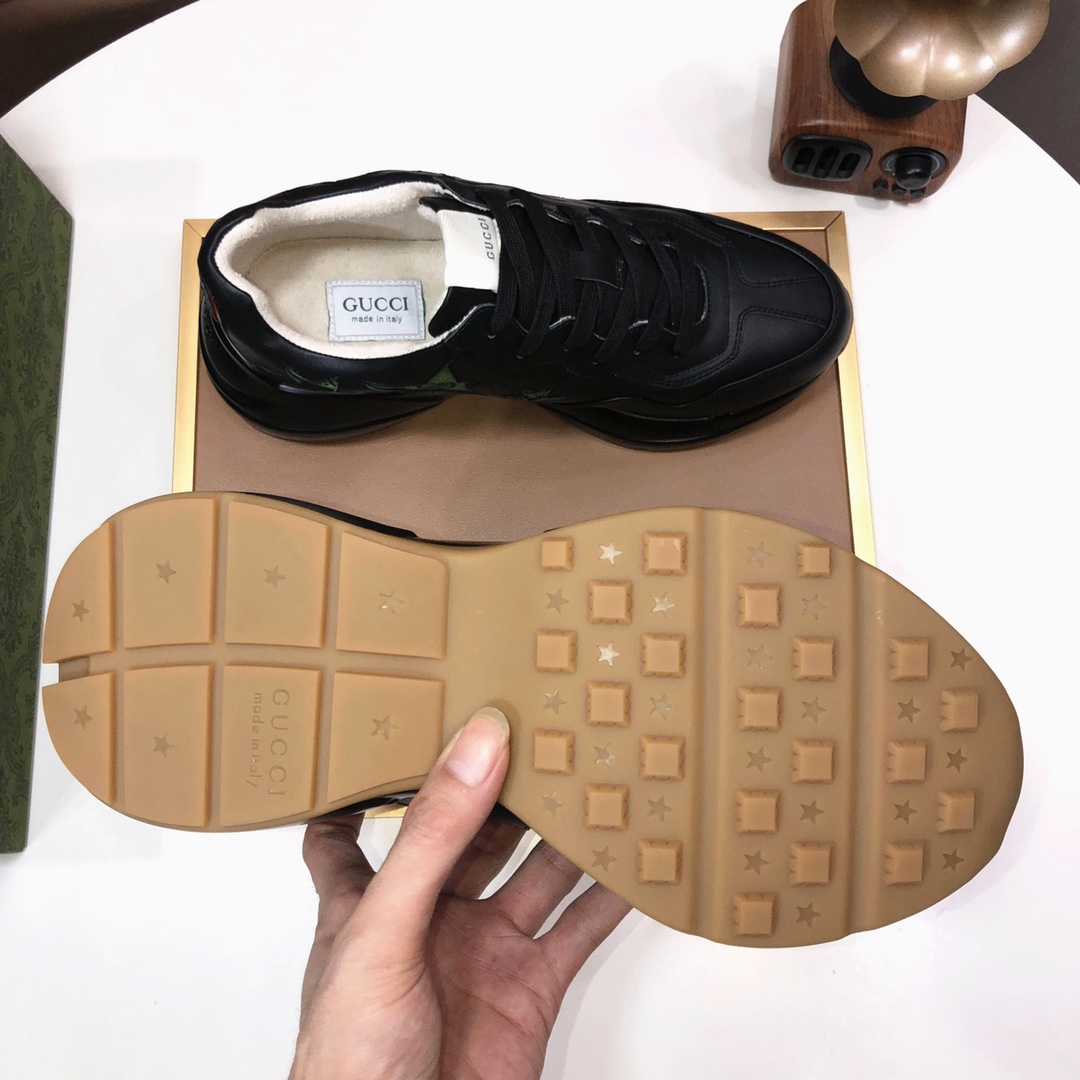 Gucci Chunky Dad Sneakers Black/Green