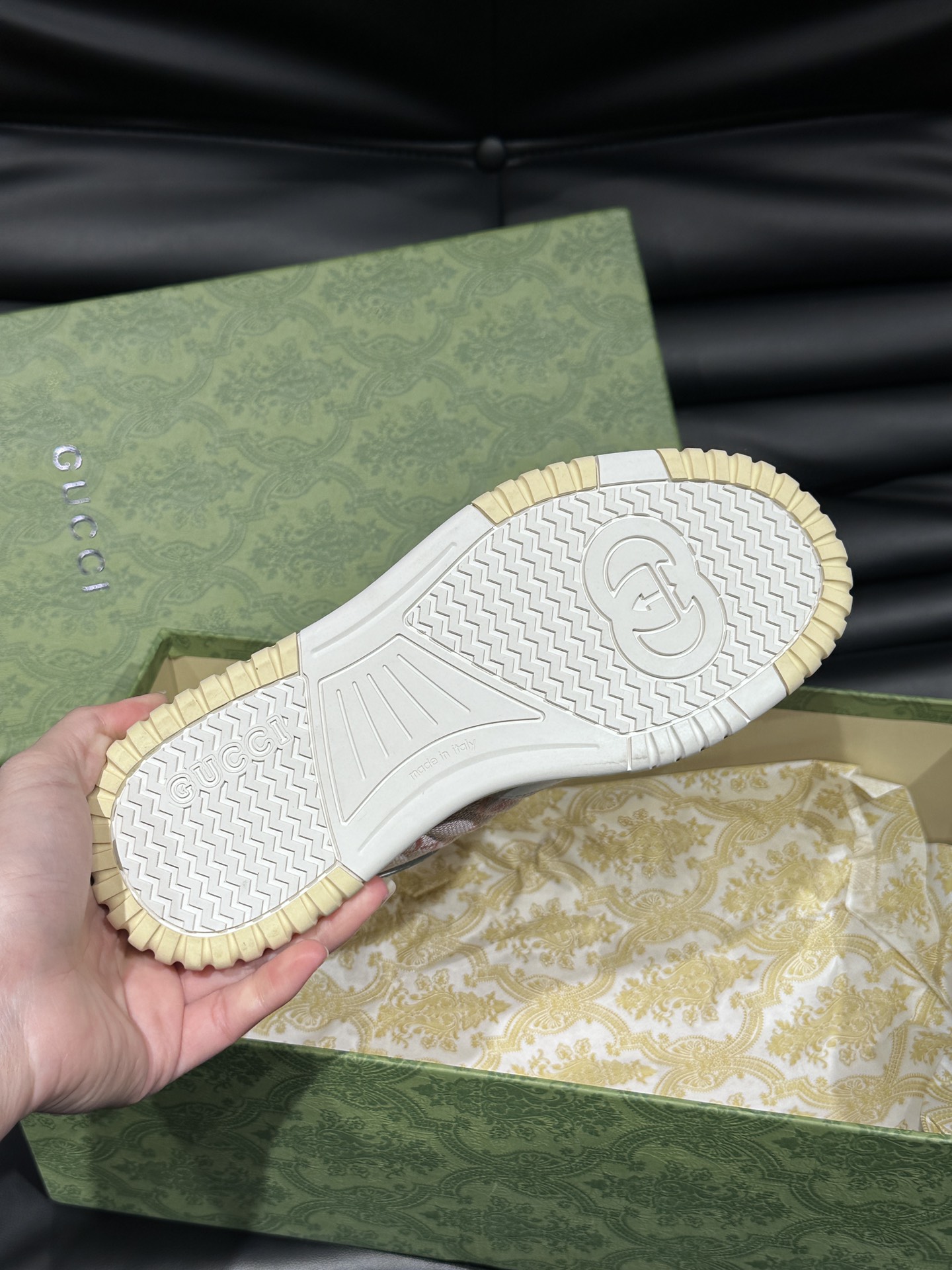 Gucci Re-Web GG Sneakers Pink