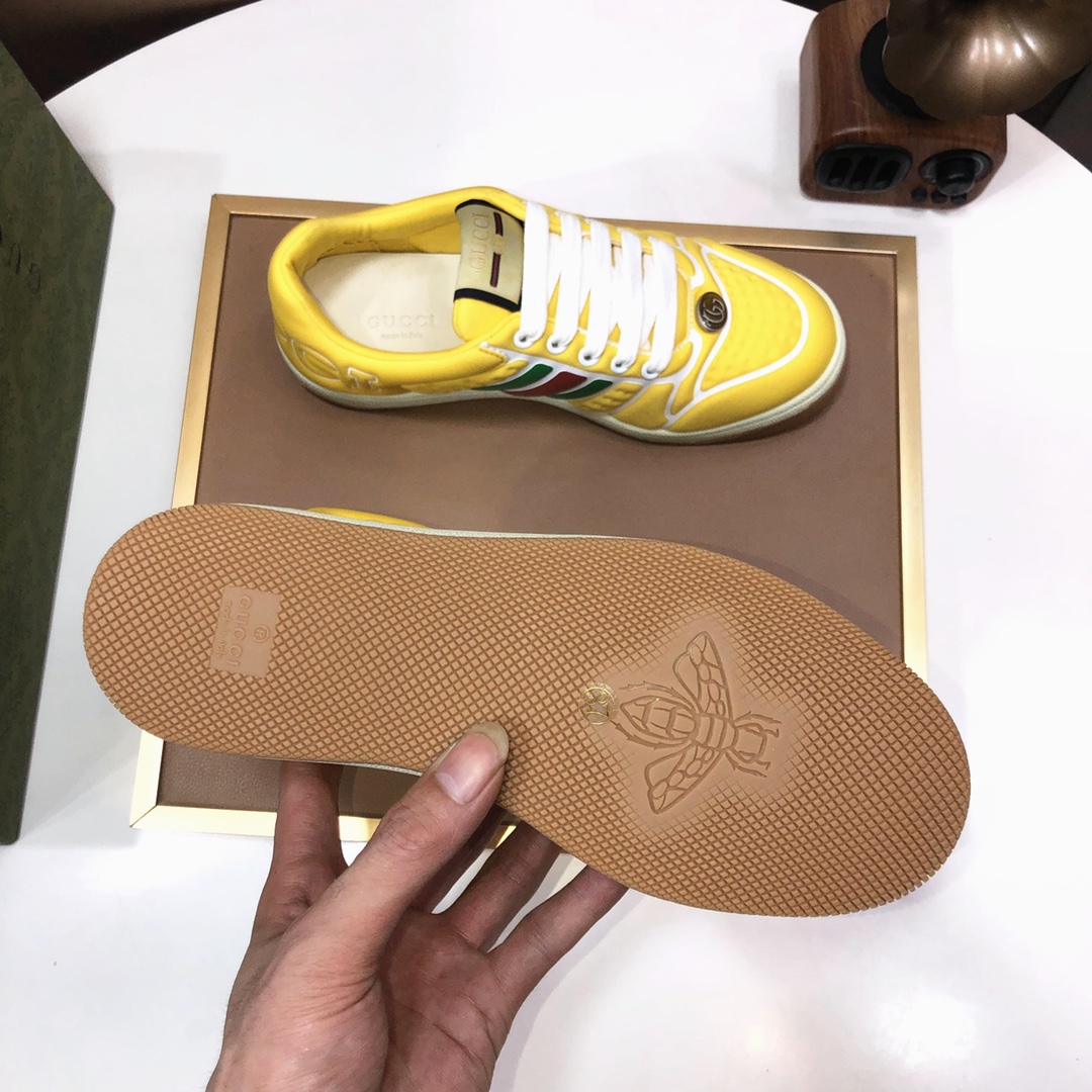 Gucci Low-Top Sneaker Yellow