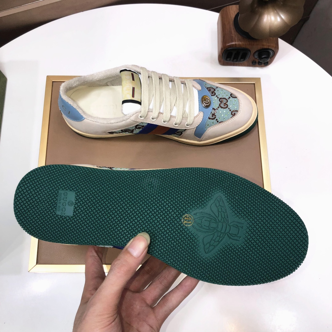 Gucci GG Canvas Low-Top Sneakers Multi-Color