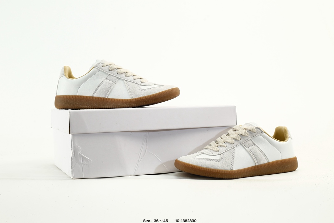 Maison Margiela Replica Leather Sneaker White