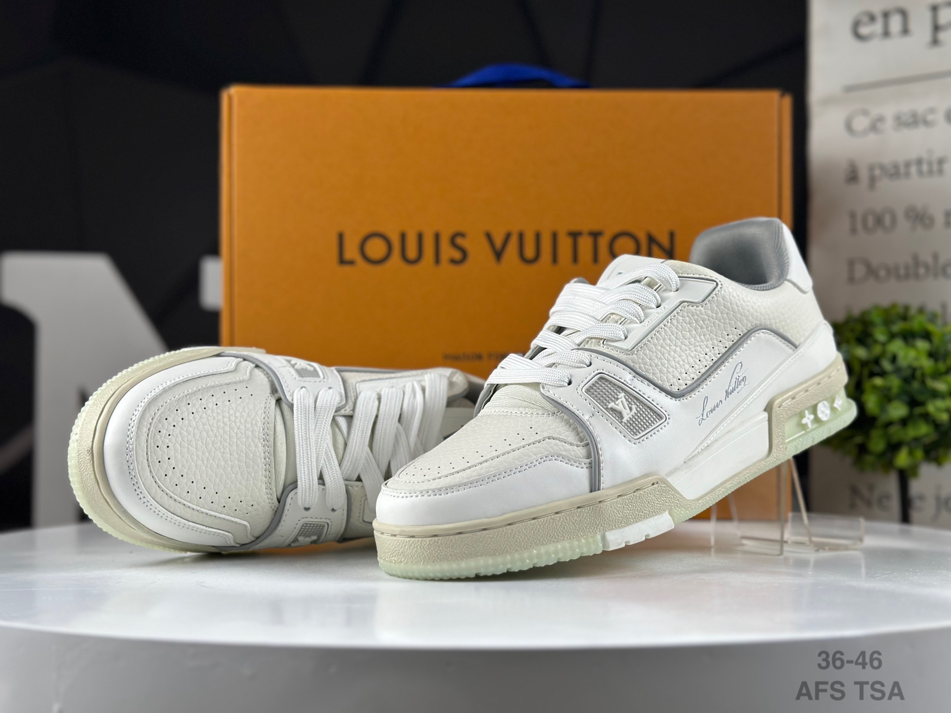 Louis Vuitton LV Trainer Sneaker White