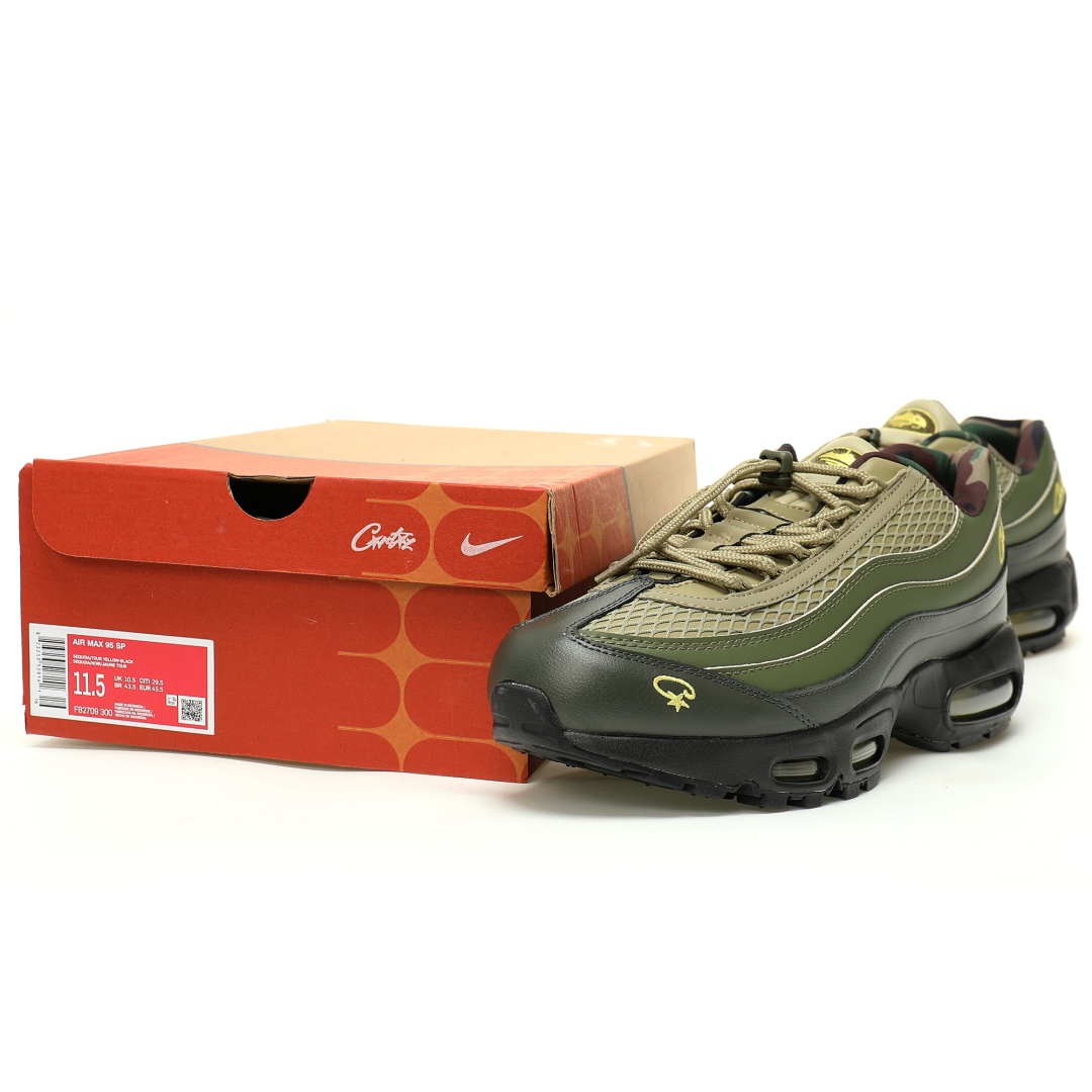 Nike Air Max 95 SP Corteiz Sequoia Olive Green