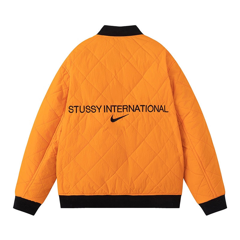Nike x Stussy Reversible Logo Bomber Jacket Multicolor