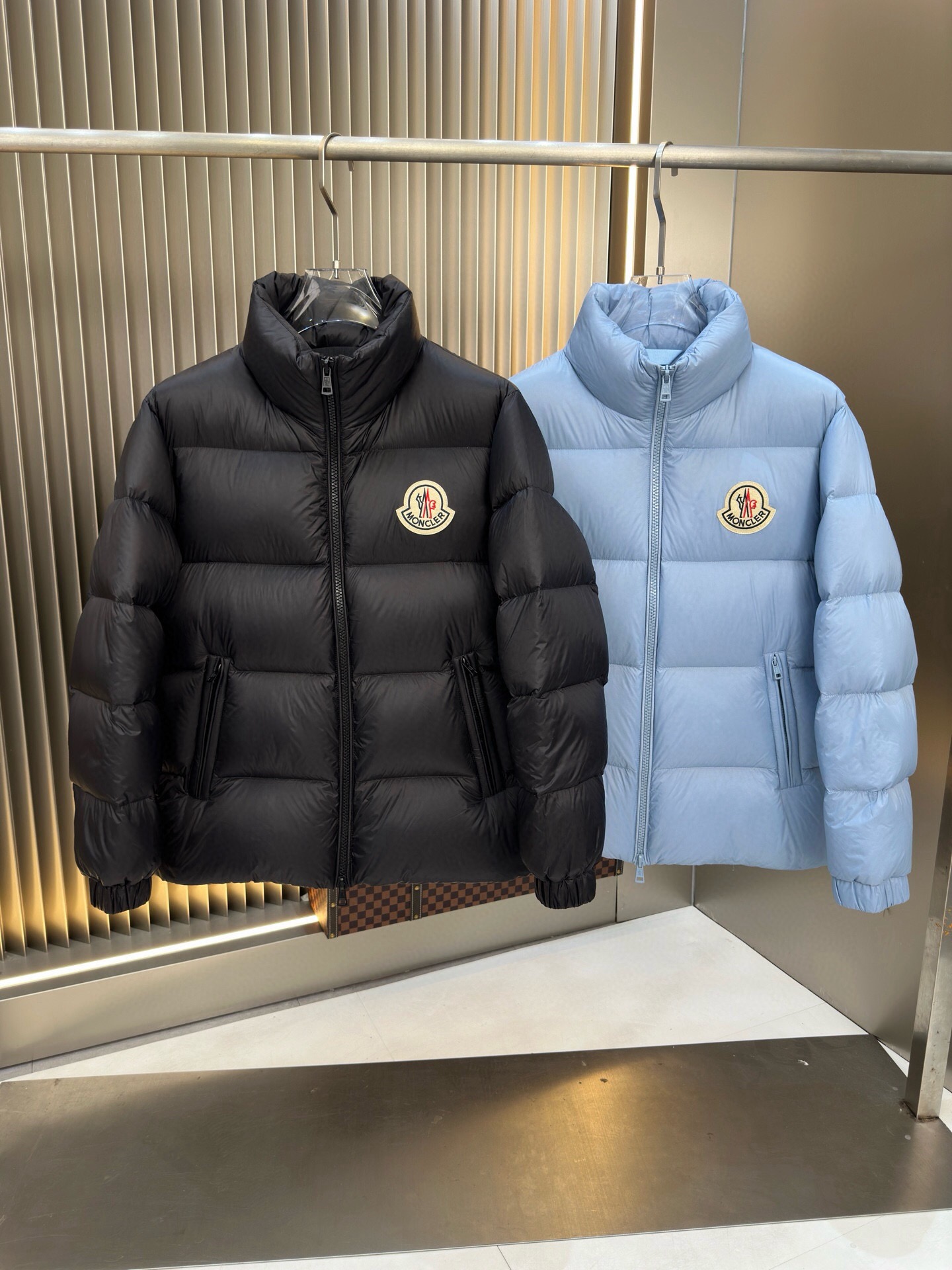 Moncler Citala Down Jacket Light Blue