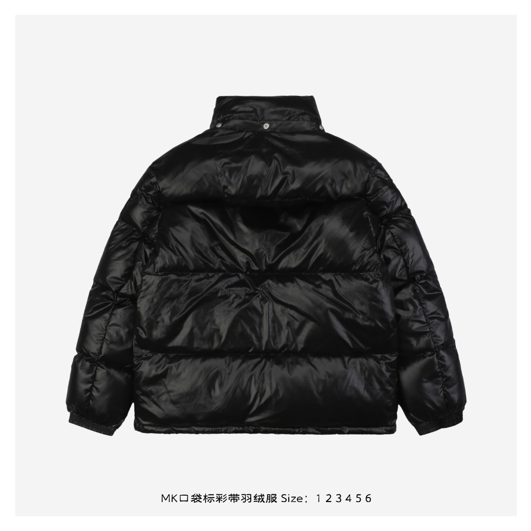 Moncler 24FW MK Pocket Badge Down Jacket Black