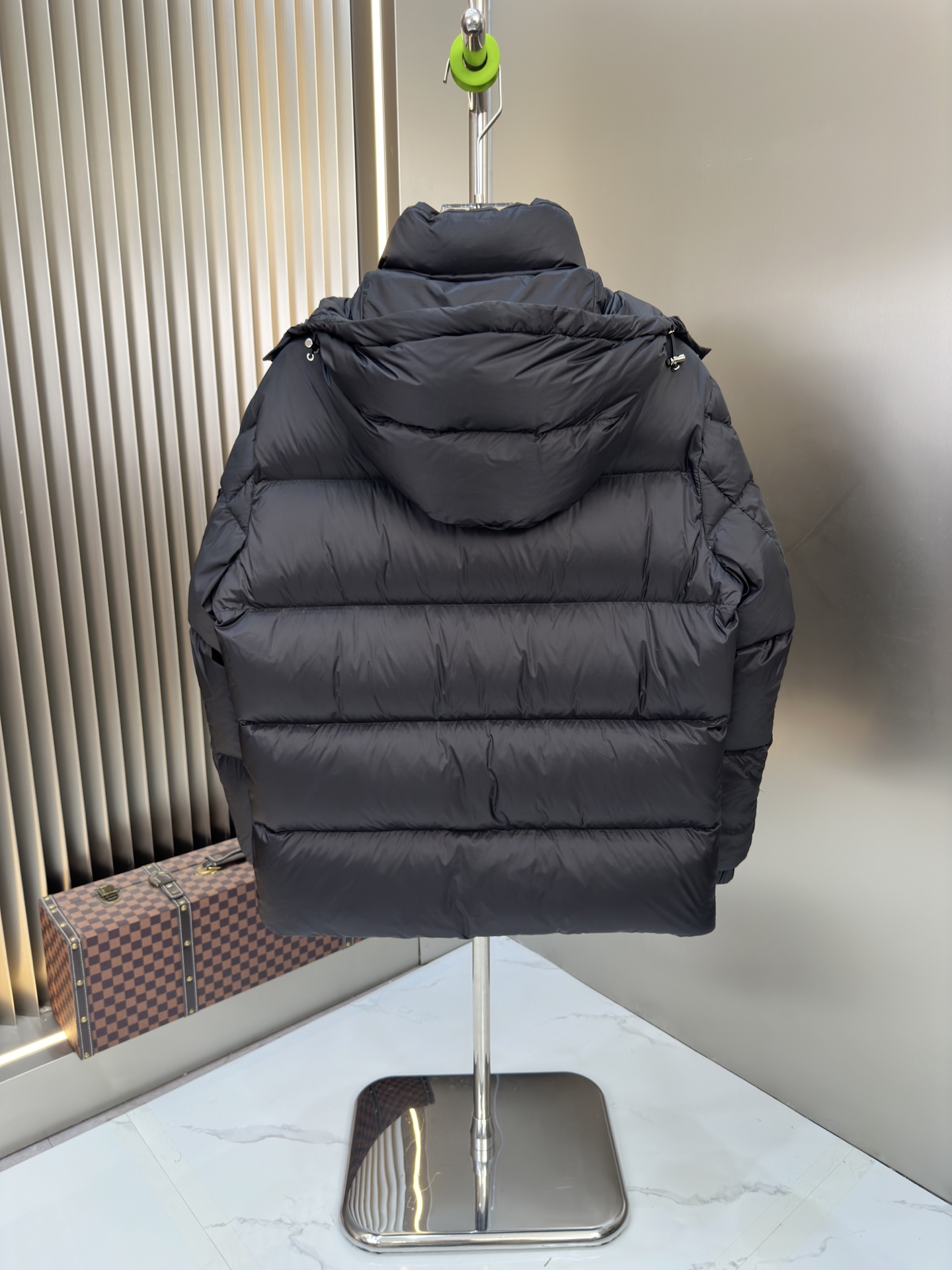 Moncler Hooded Down Puffer Jacket Multicolor