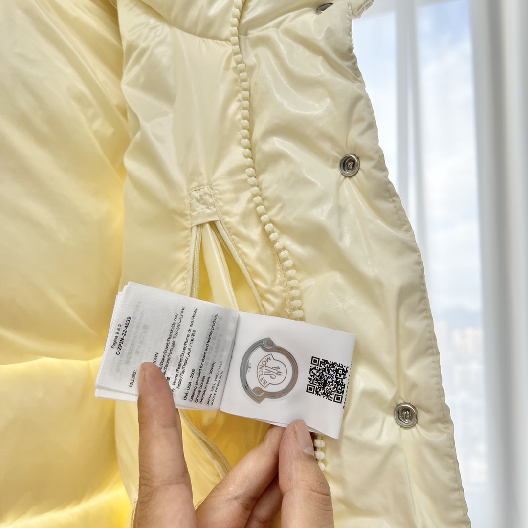 Moncler Maya 70th Down Jacket Cream
