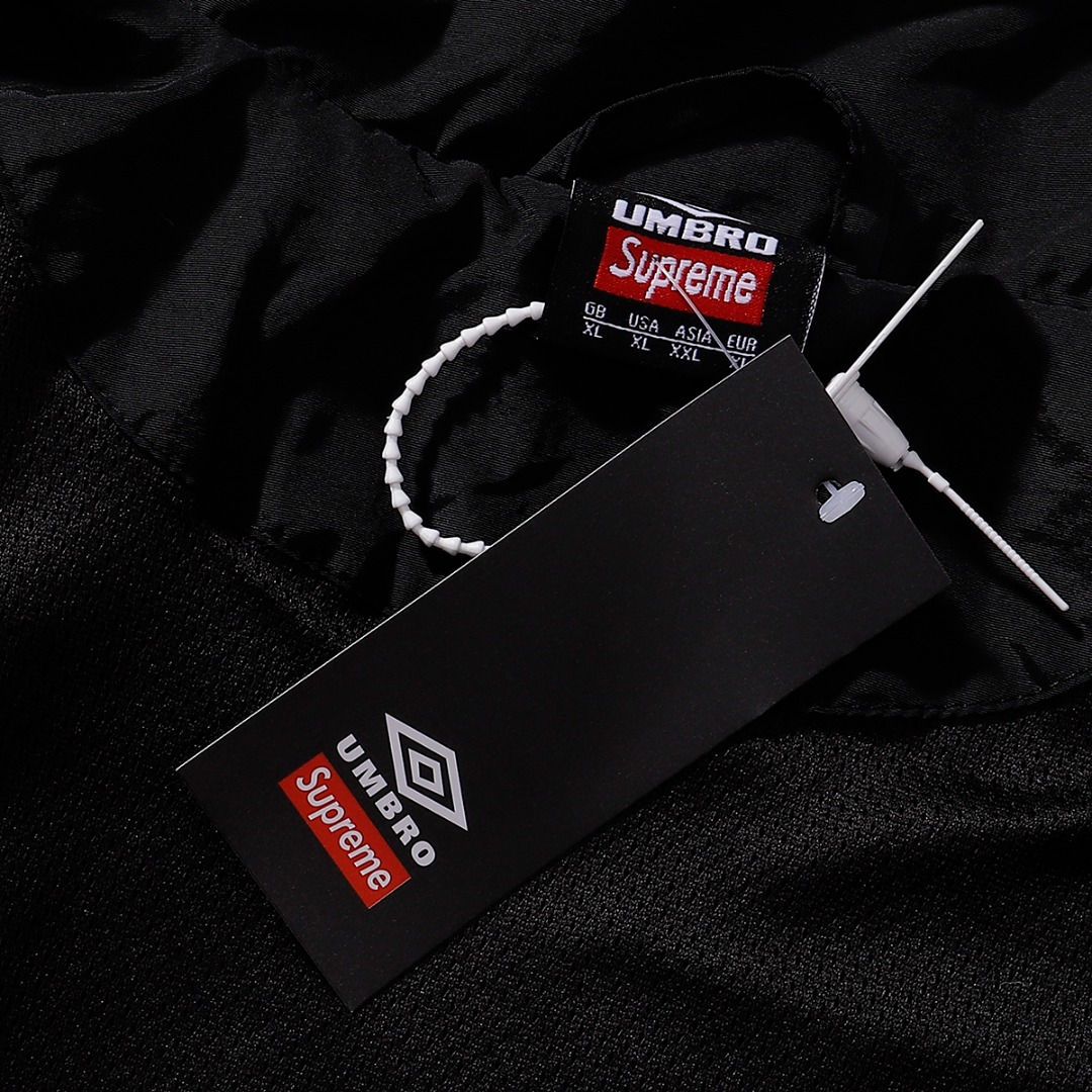 Supreme x Umbro Hooded Track Jacket Black