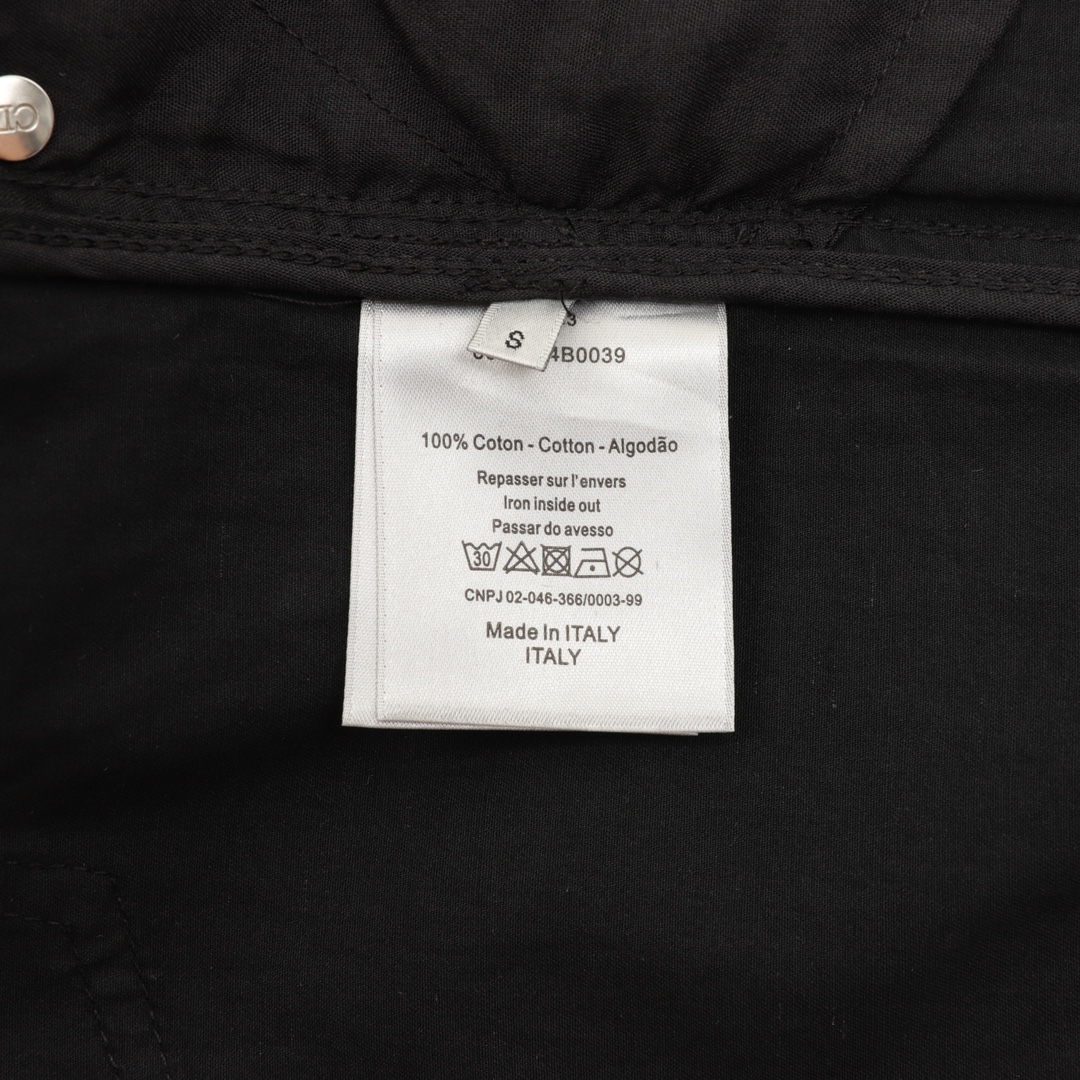 Dior Embroidered Cargo Pants Black