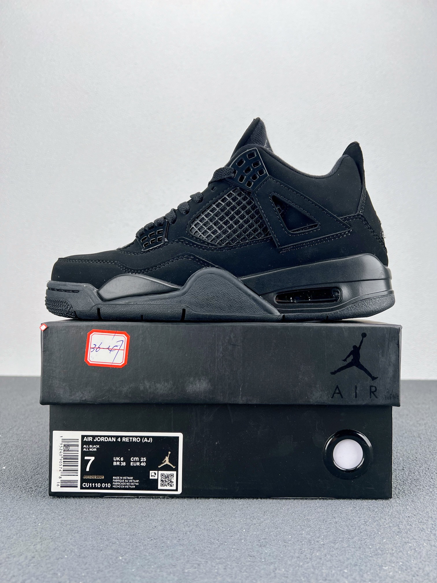Jordan Air Jordan 4 Retro Black Cat Black