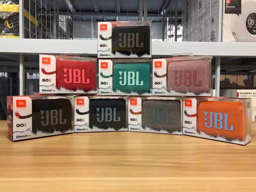 JBL GO 3 Portable Bluetooth Speaker Black