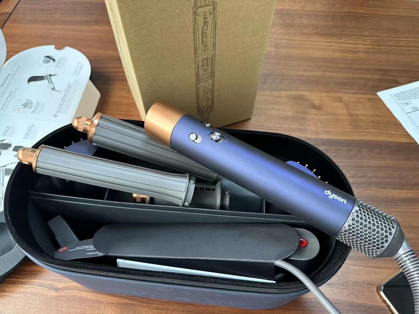 Dyson Airwrap Complete Long Styler Prussian Blue