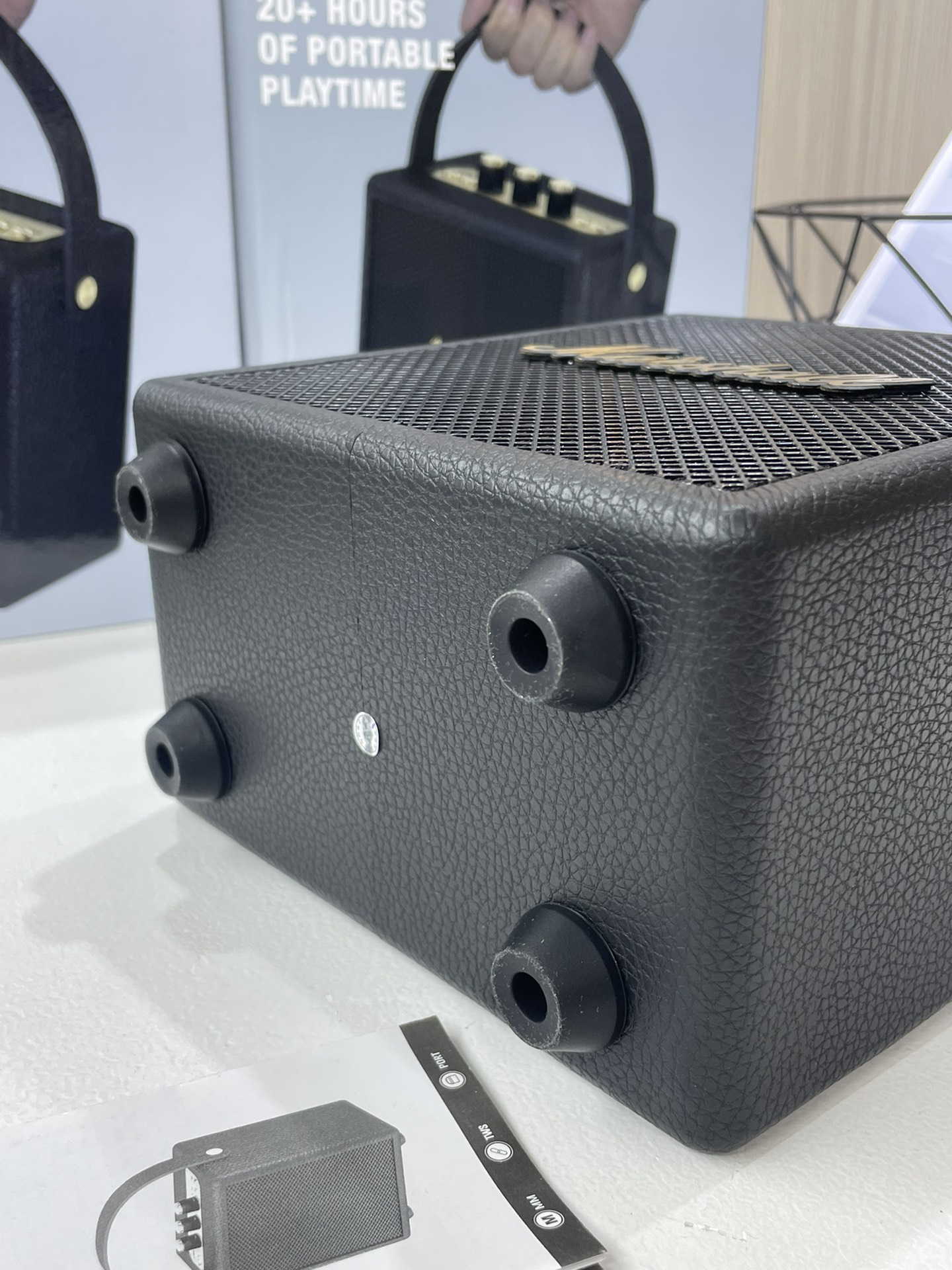 Marshall Stockwell II Portable Bluetooth Speaker Black