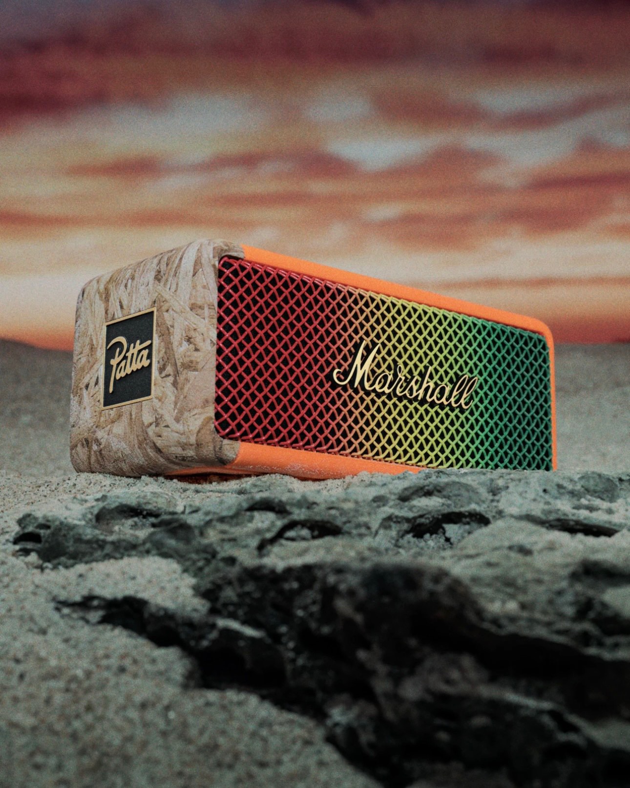Marshall x Patta Emberton II Speaker Multi-Color