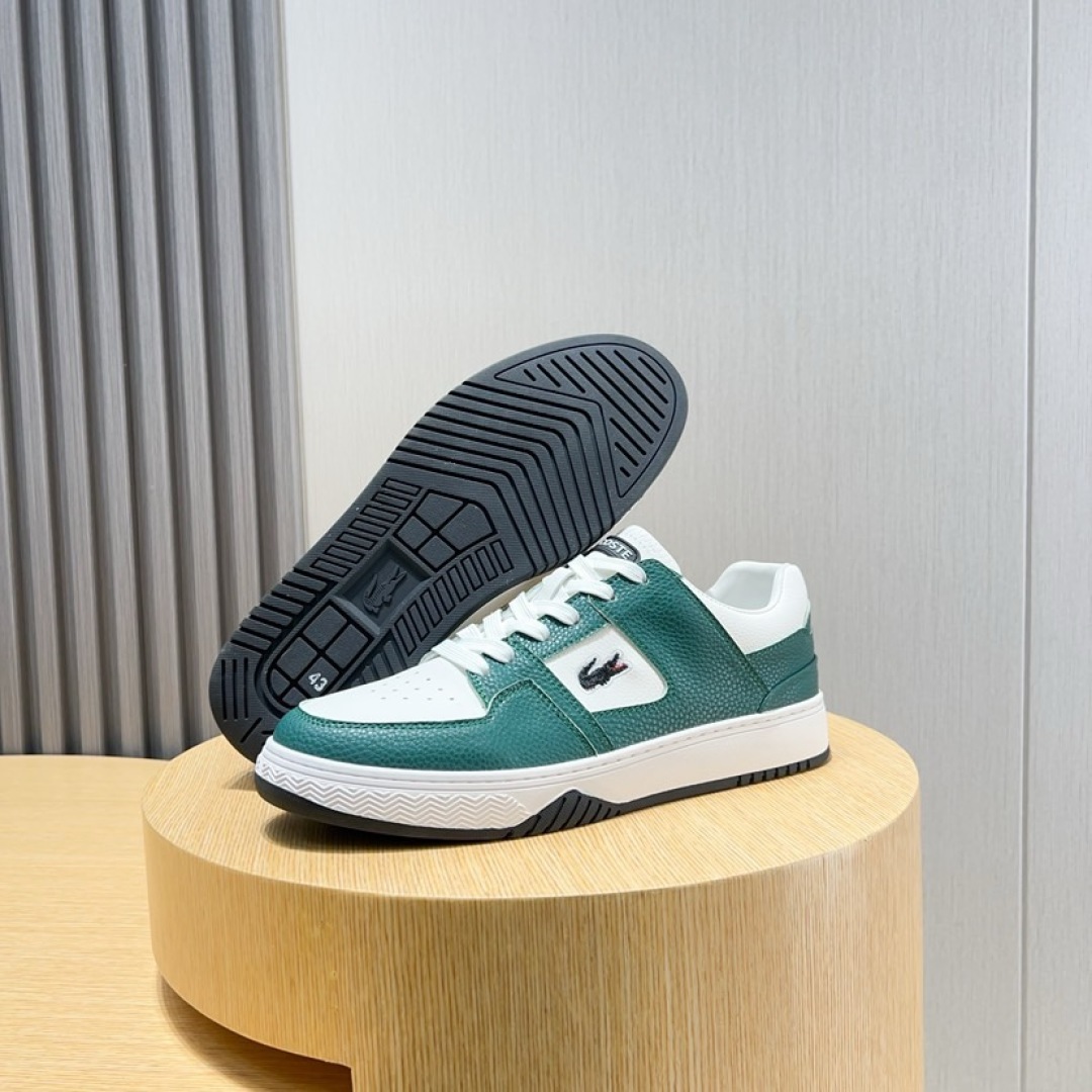 Lacoste Classic Leather Casual Sneakers Green/White