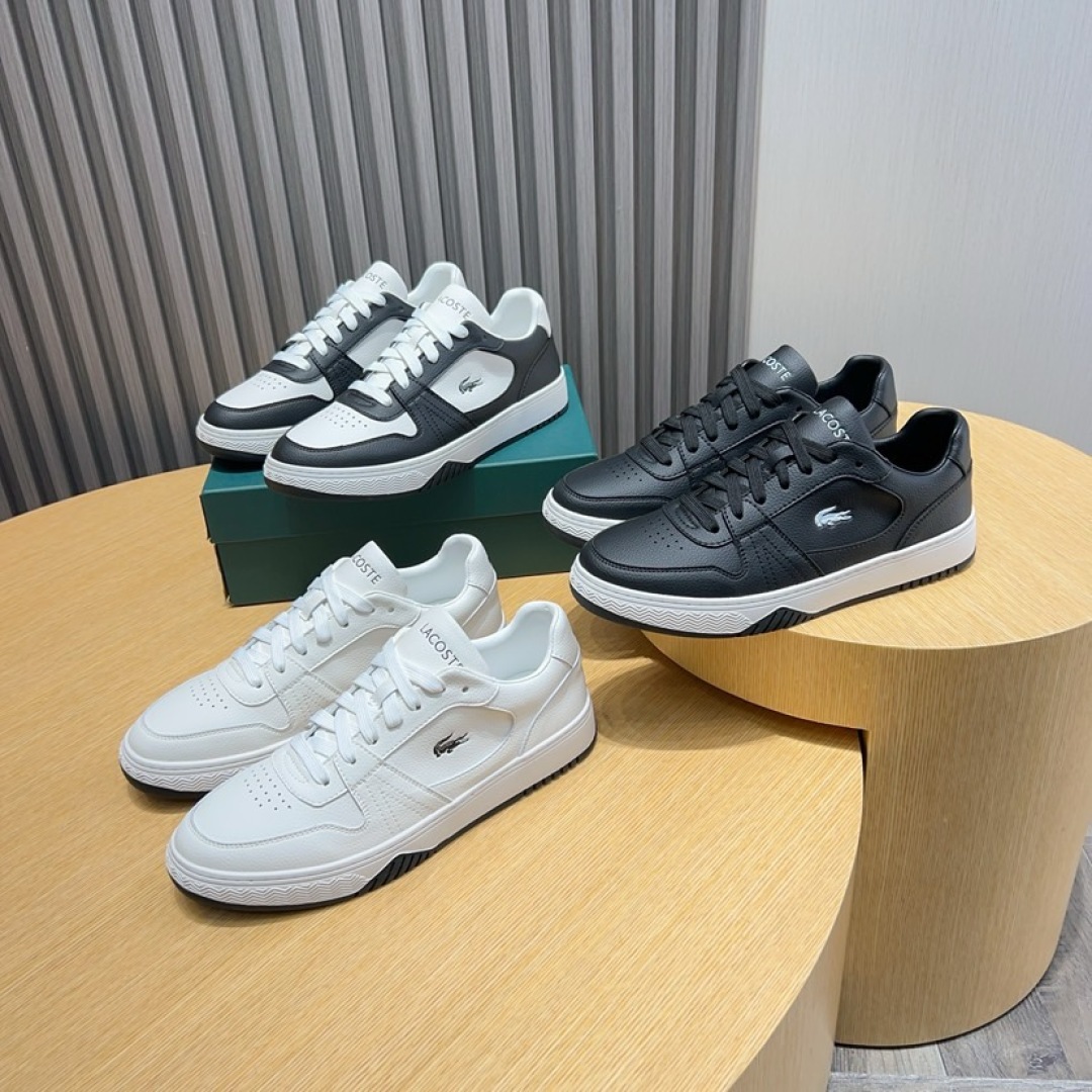 Lacoste Classic Leather Sneakers Black/White
