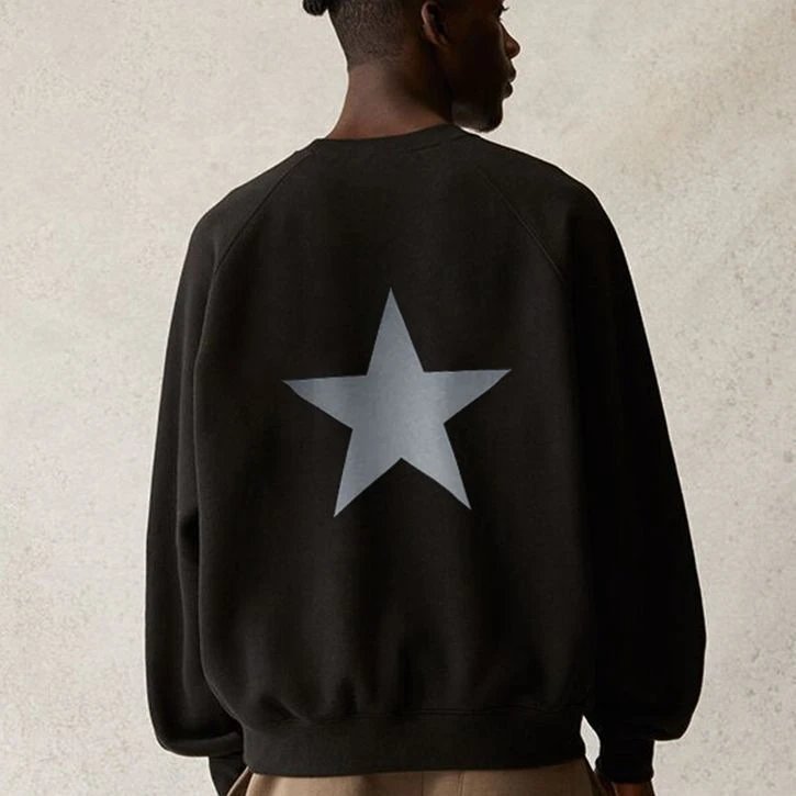 Essentials Star Crewneck Sweatshirt Multicolor