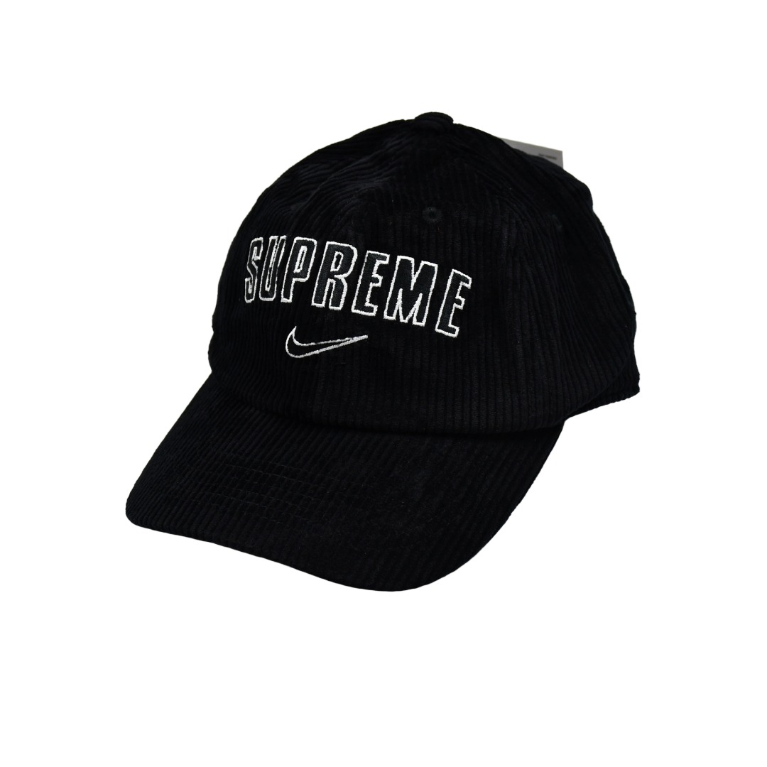 Nike x Supreme Corduroy 6-Panel Cap Black