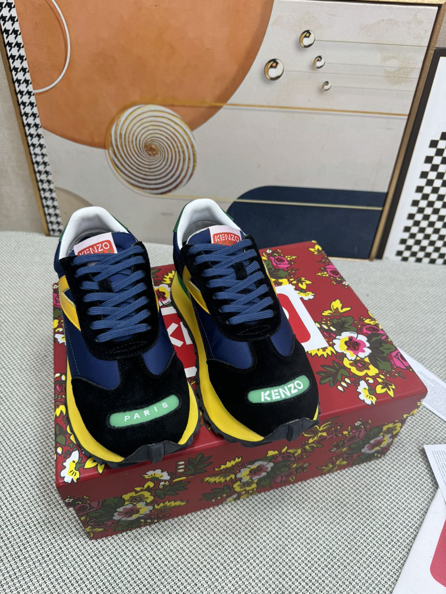 Kenzo Retro Runner Sneakers Multicolor