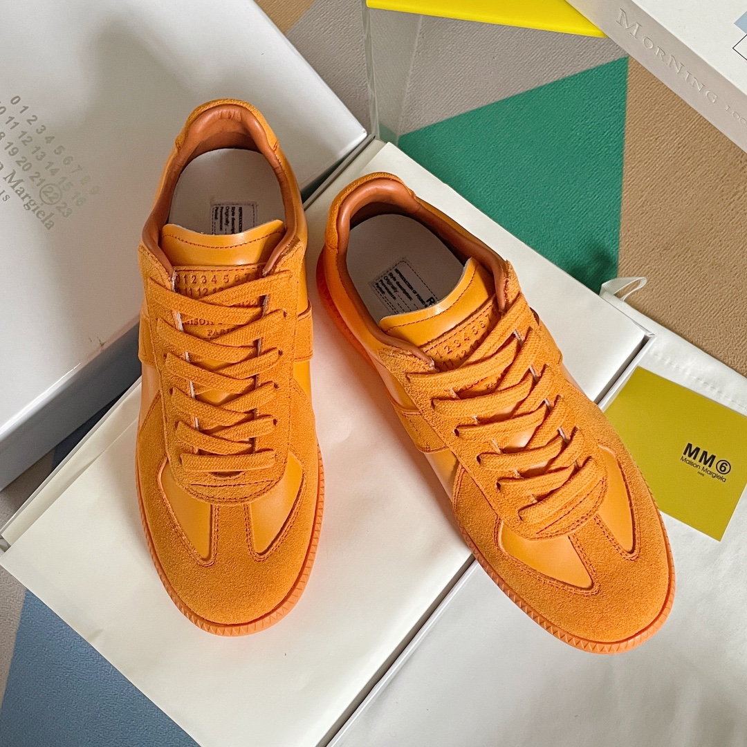 Maison Margiela MM6 Replica Trainers Orange