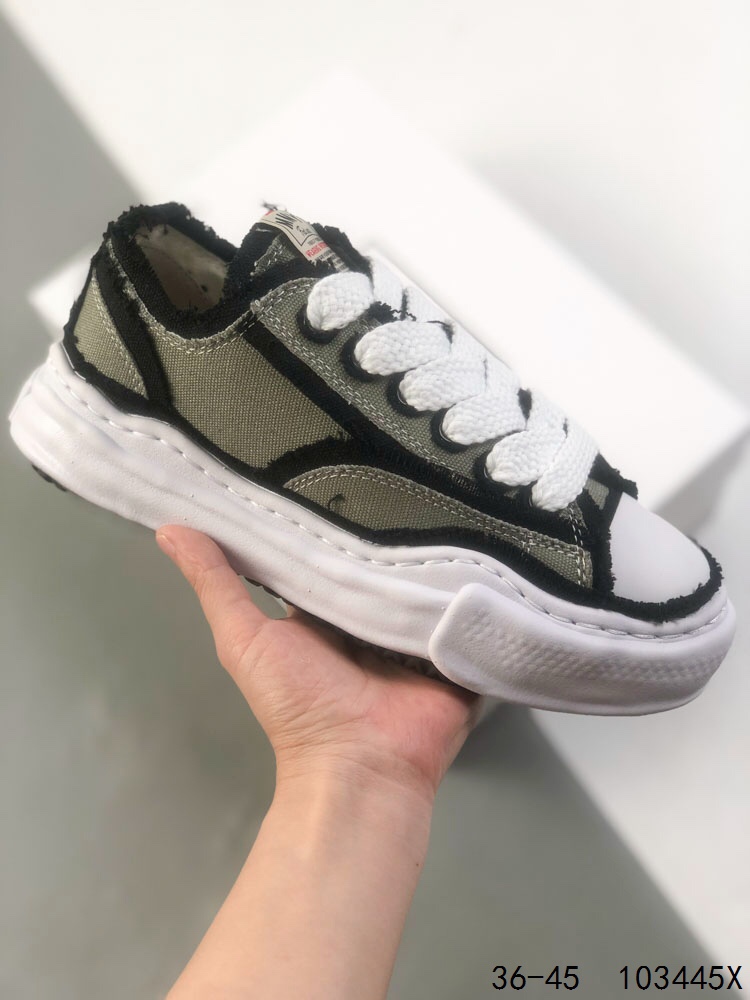 Maison Mihara Yasuhiro Wayne Sole Low Sneaker Green