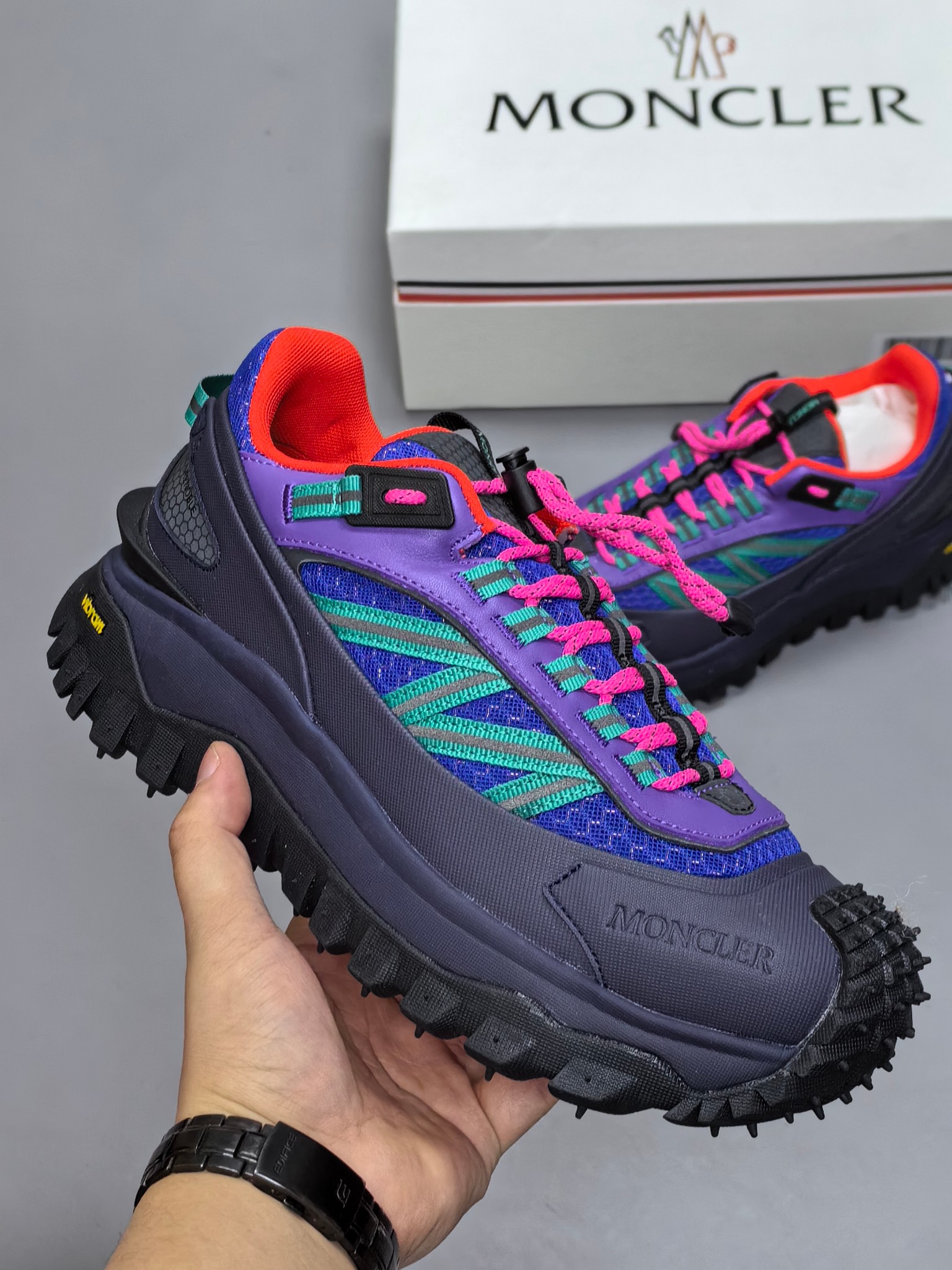 Moncler Trailgrip GTX Hiking Shoes Multicolor