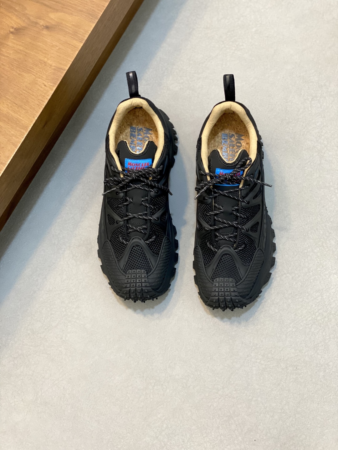 Moncler Trailgrip Amoeba Sneakers Black
