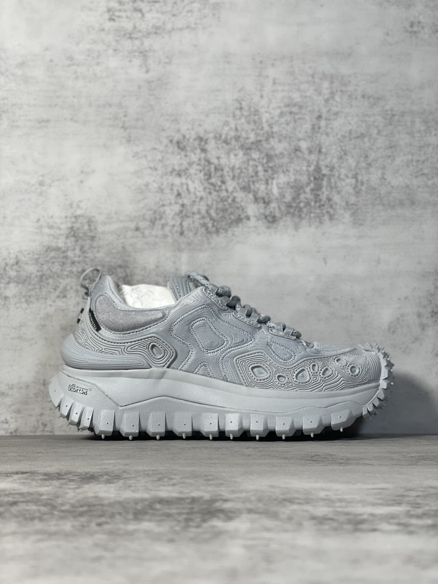 Moncler Trailgrip GTX Hiking Shoes Gray