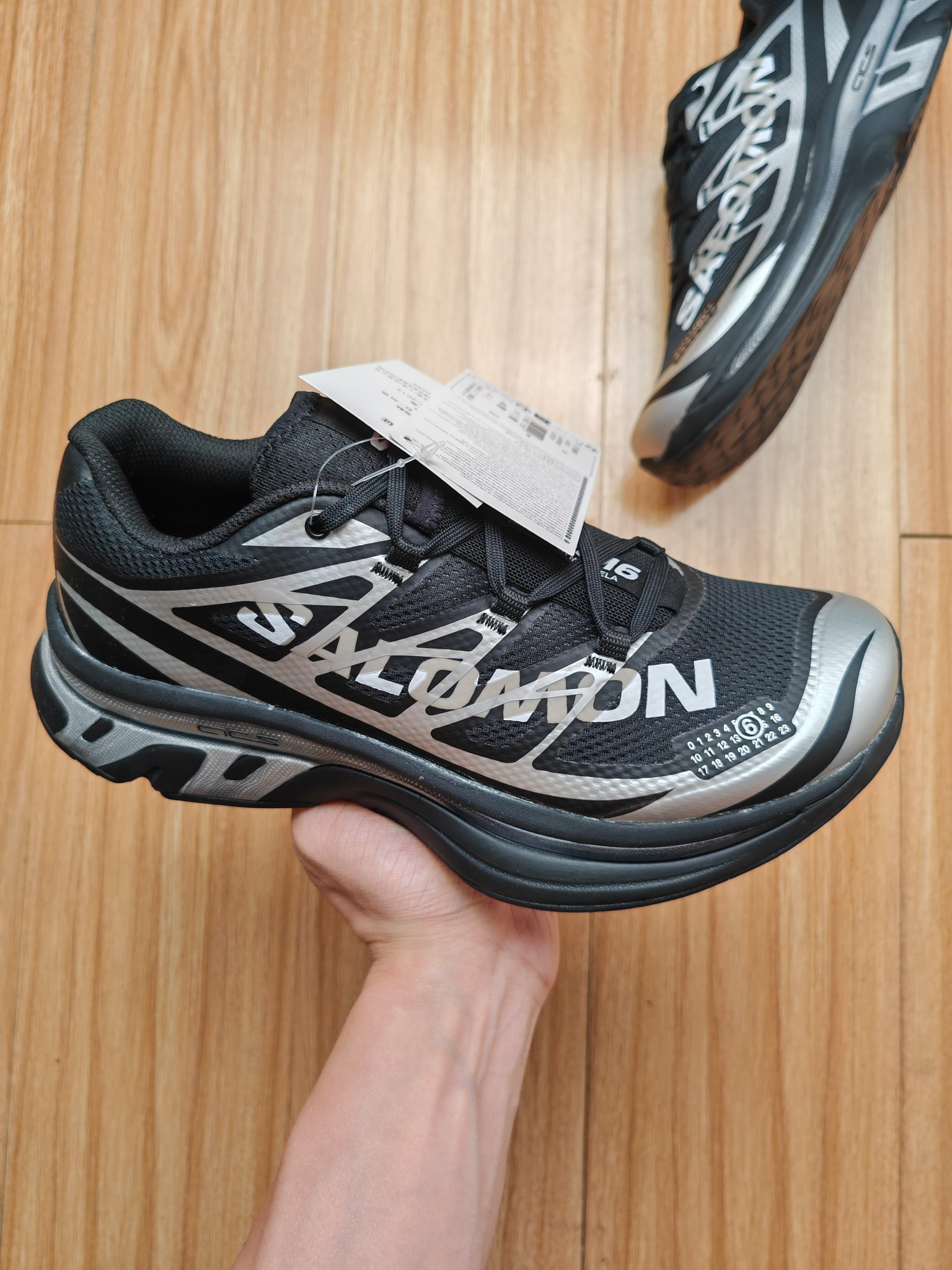 MM6 x Salomon XT-6 Sneakers Black/Grey