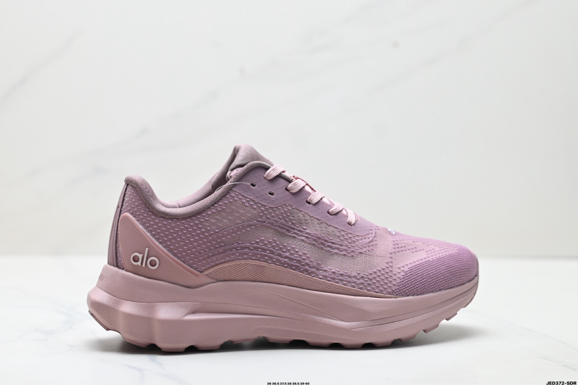 Alo Yoga Alo Runner Mesh Trainers Mauve Pink