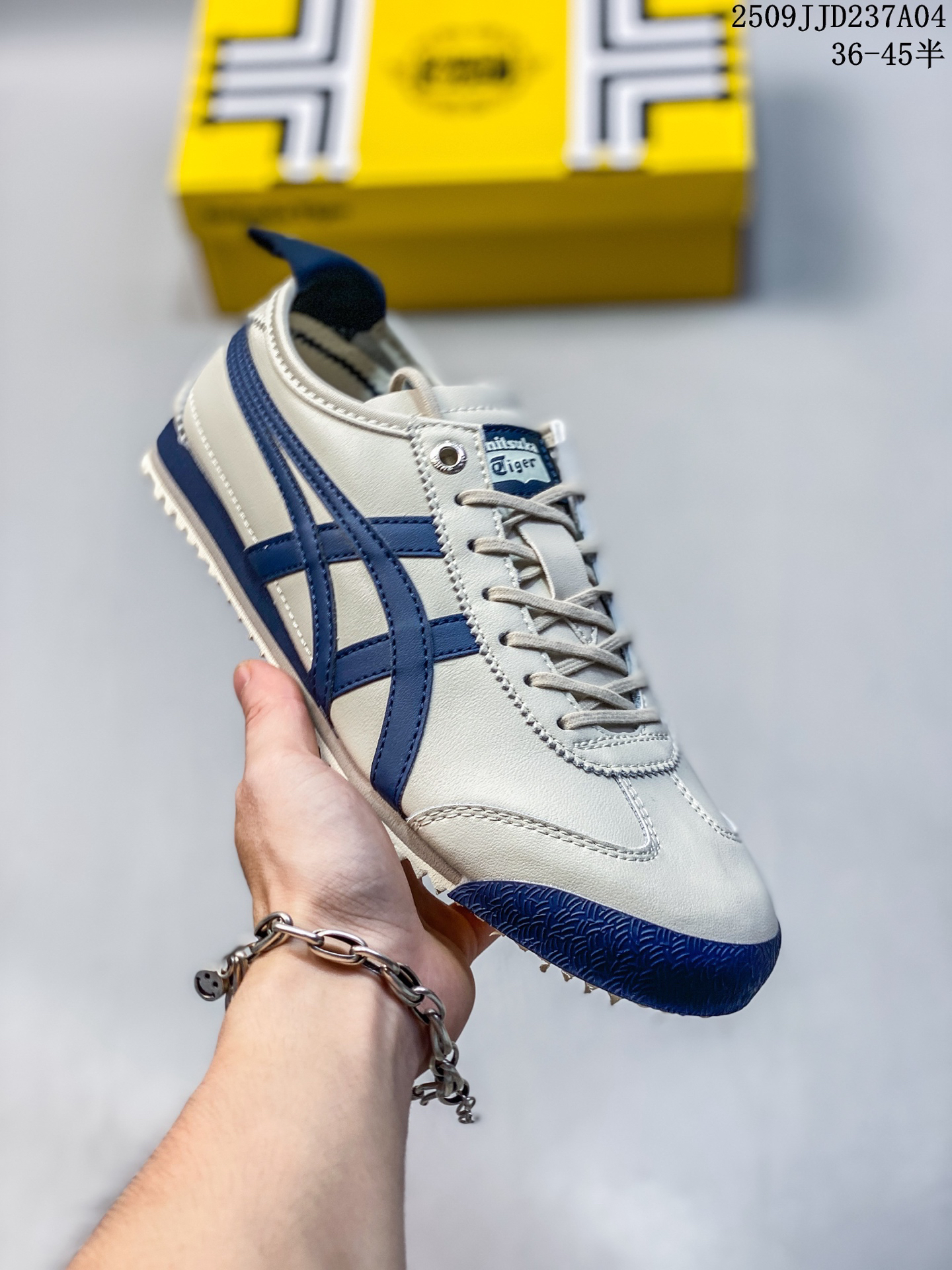 Onitsuka Tiger Mexico 66 Deluxe Nippon Made Sneakers White/Navy