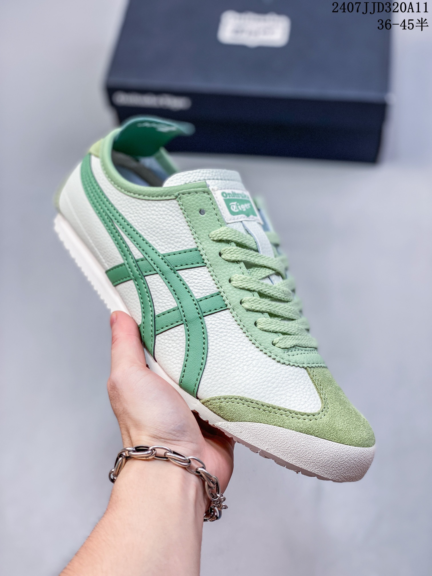 Onitsuka Tiger Mexico 66 Slip-On Sneakers Green