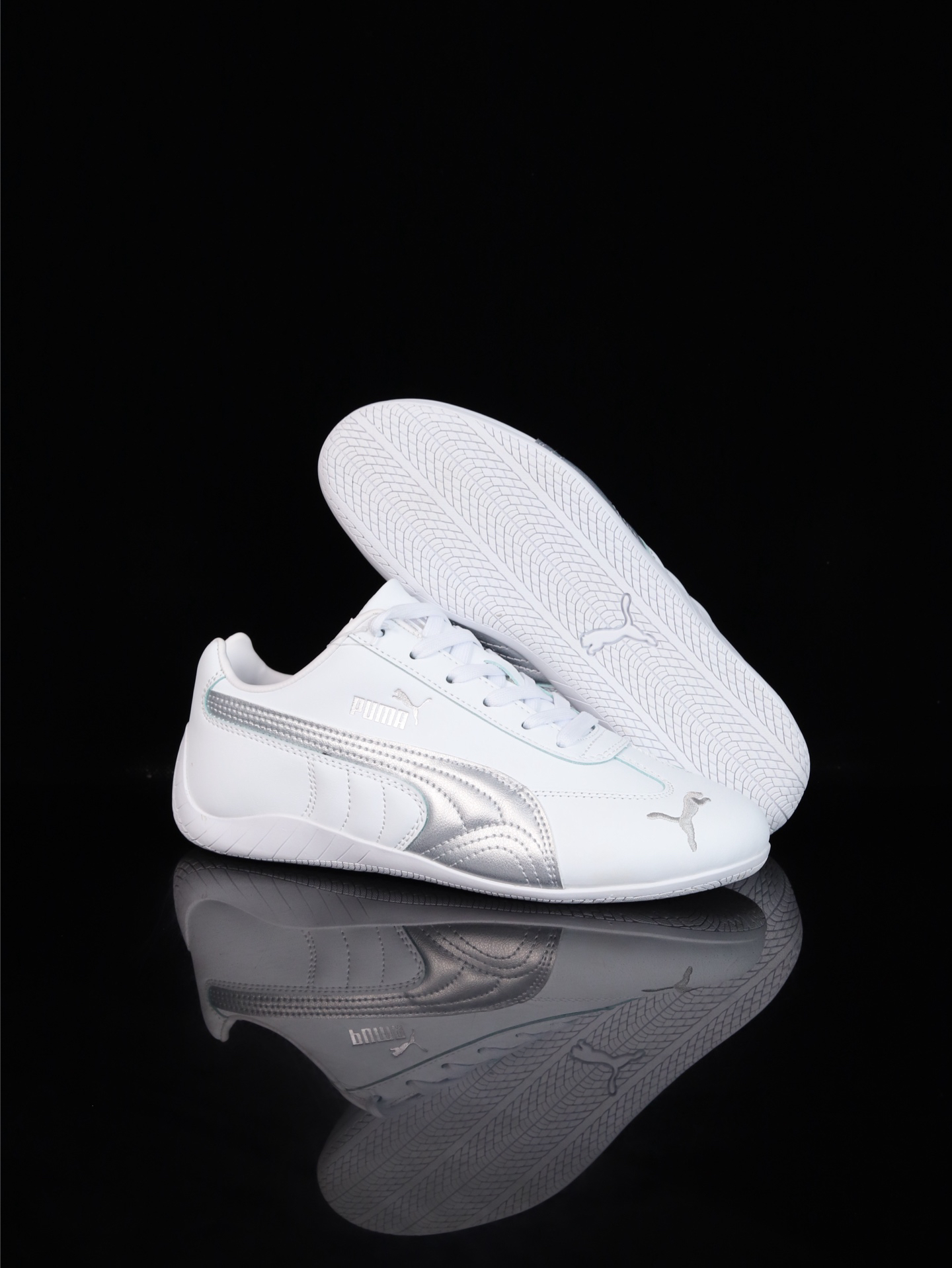 Puma Roma M Low Retro Sneakers White/Silver