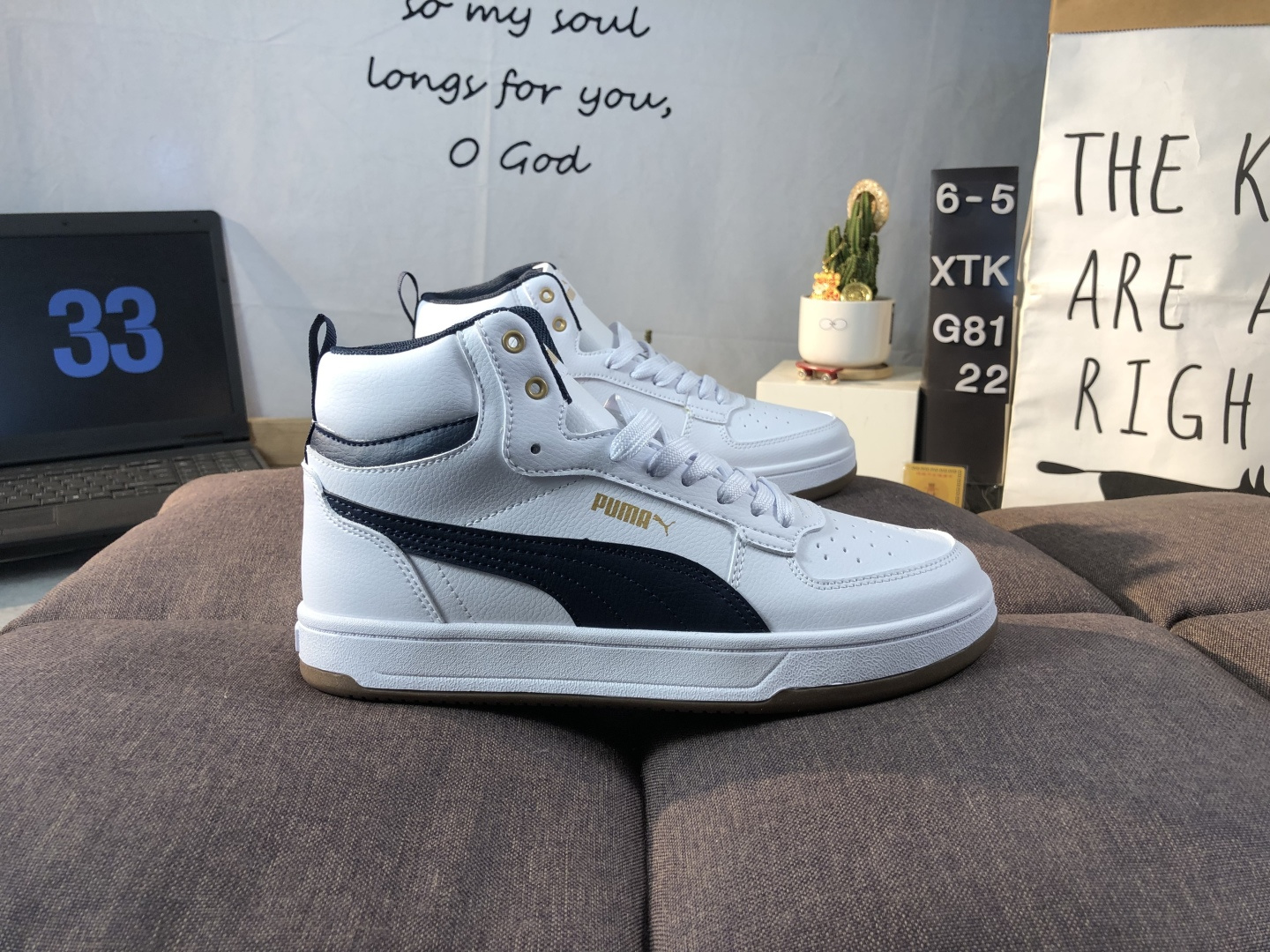 Puma Ralph Sampson Mid Sneakers White/Navy