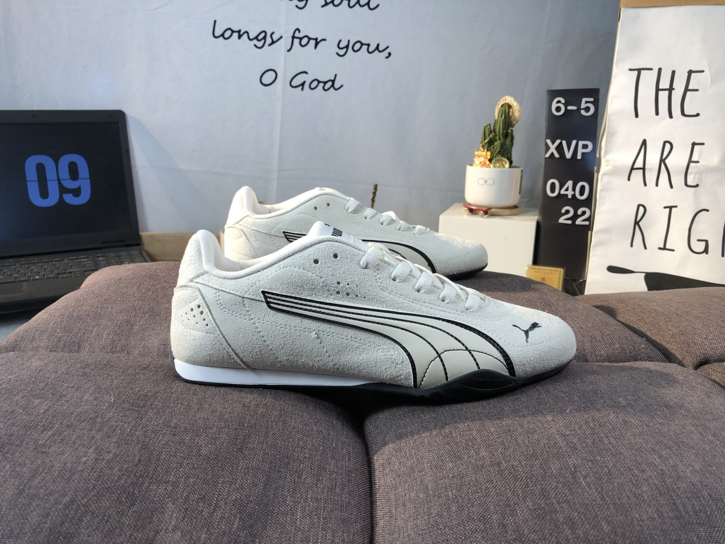 Puma Racing Low-Top Sneakers White