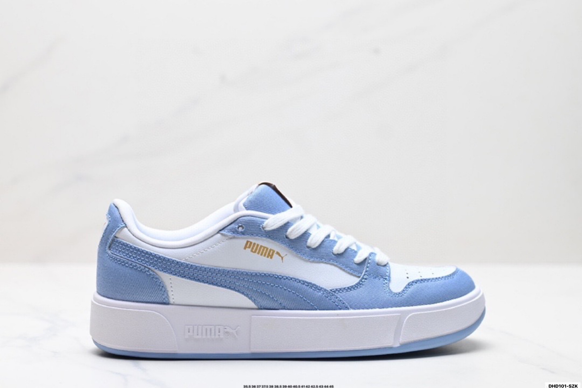 Puma LX Court Low Denim Sneakers Blue/White