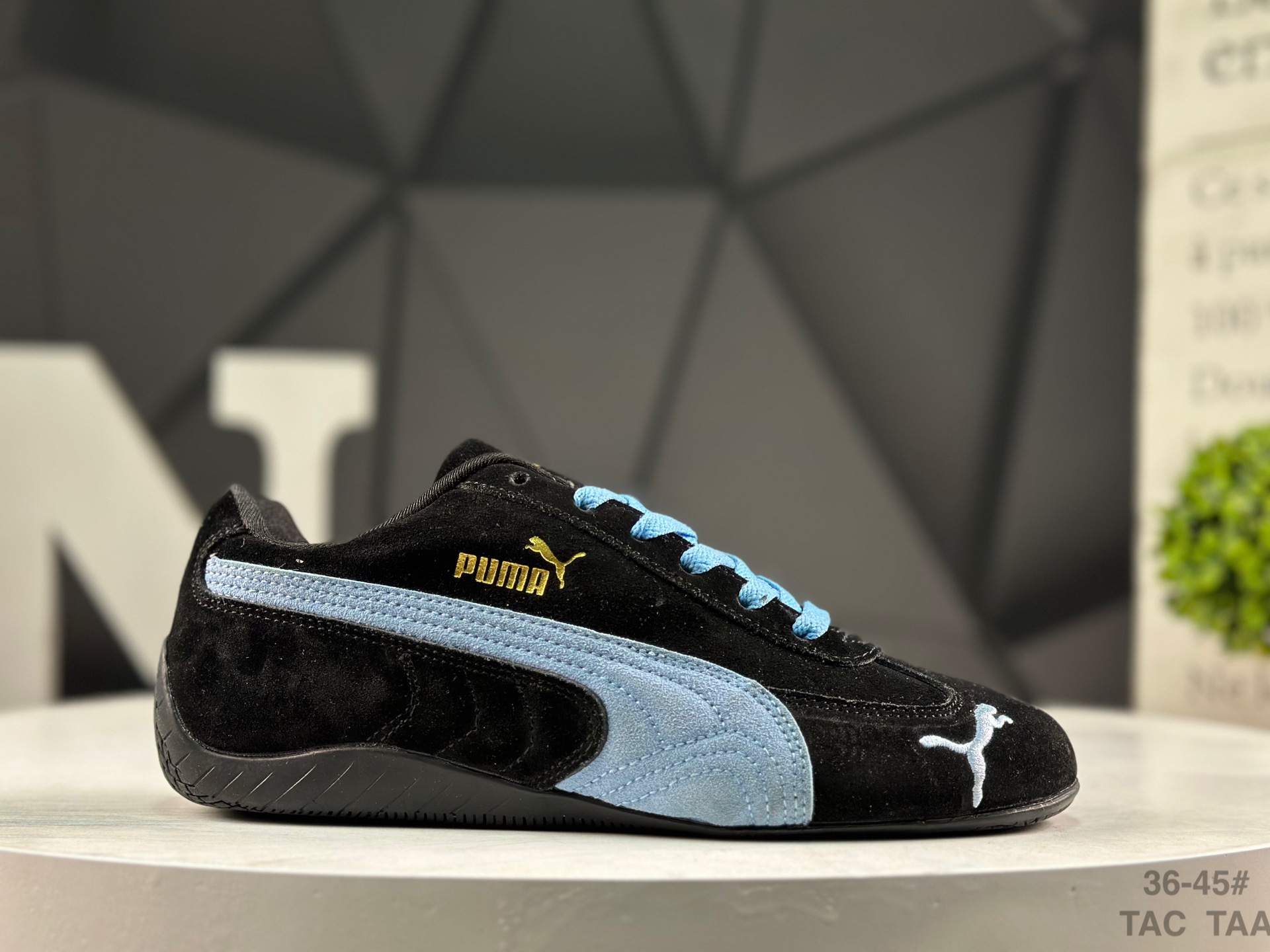 Puma Speed OG Suede Sneakers Black/Blue