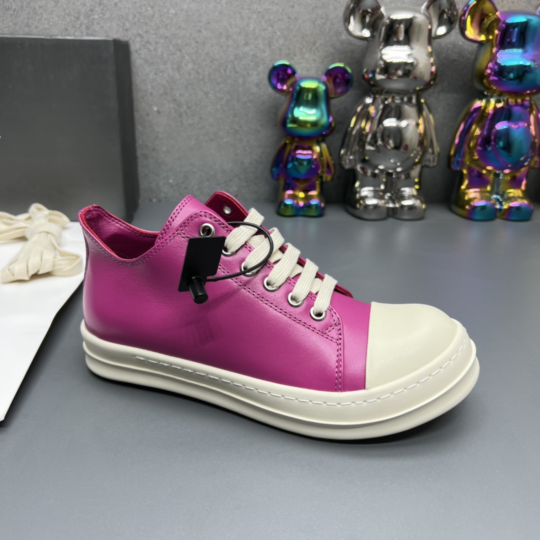 Rick Owens Low Sneaker Pink
