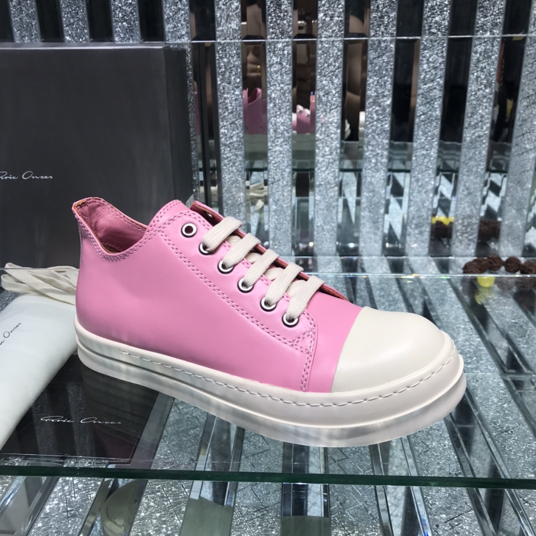 Rick Owens Low Sneaker Pink