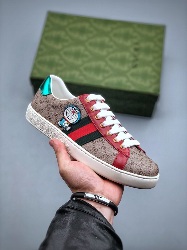 Gucci GG Bee Low-Top Sneakers Multicolor