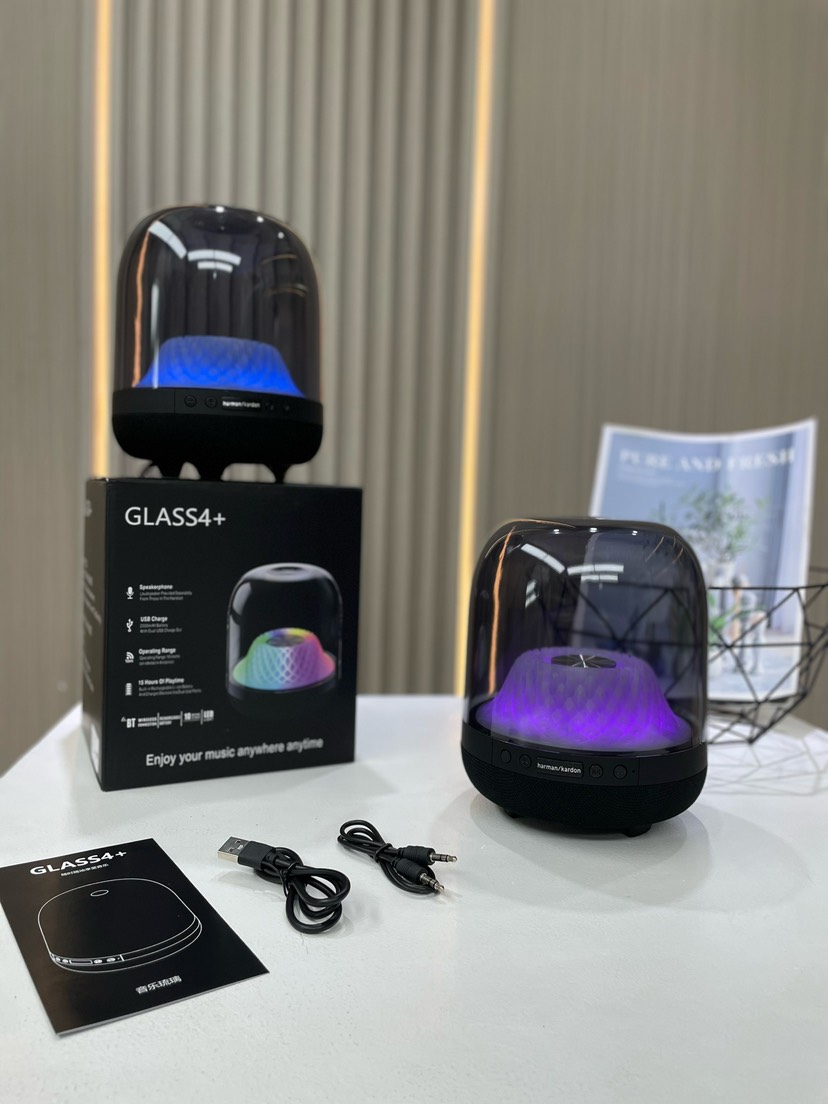 Harman Kardon Glass 4+ Bluetooth Speaker Black